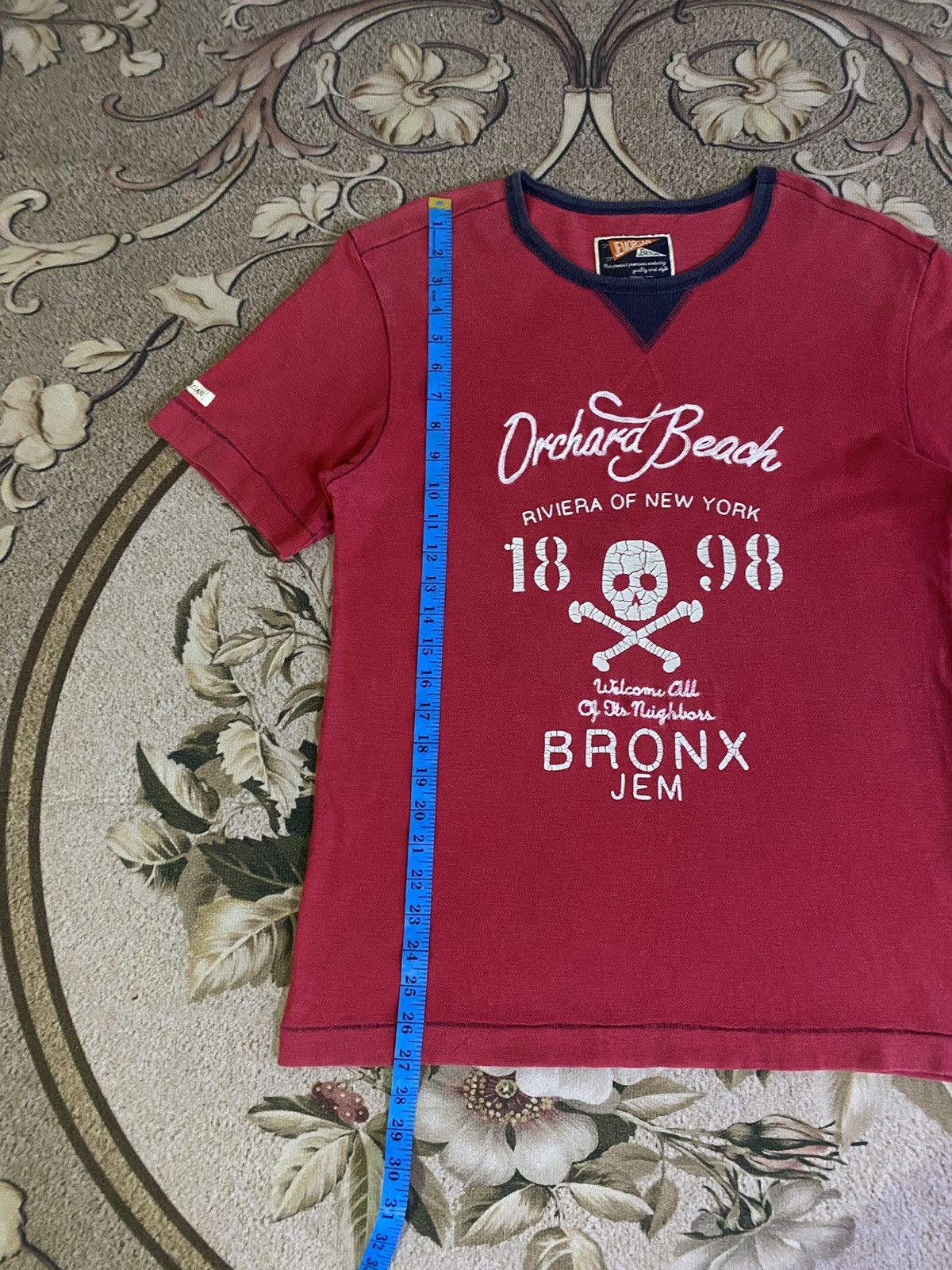 Japanese Brand JEMORGAN Spell Out Skull Design Style Size US M / EU 48-50 / 2 - 11 Thumbnail