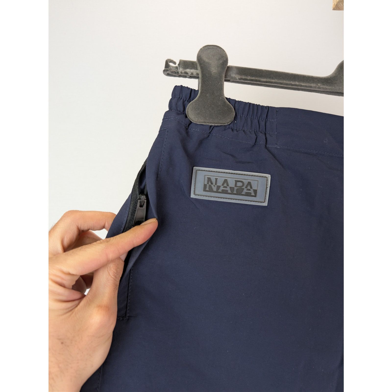 Martine Rose × Napapijri o1rshd1 Distinctive Logo Patch Trousers / Sweatpants in Blue Size US 32 / EU 48 - 6 Thumbnail