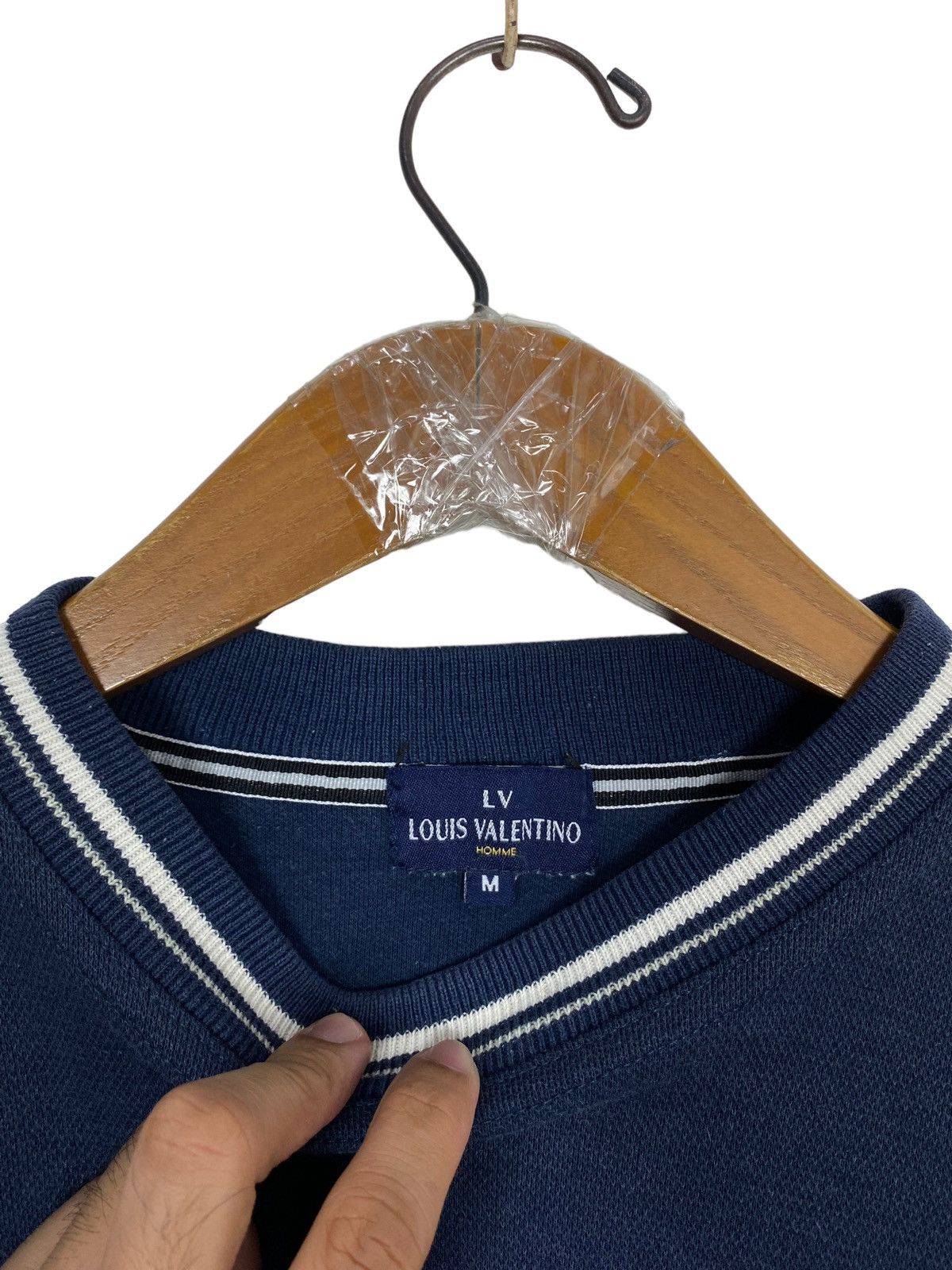 Japanese Brand Rare‼️ Louis Valentino Homme Sweatshirt Size US M / EU 48-50 / 2 - 5 Thumbnail