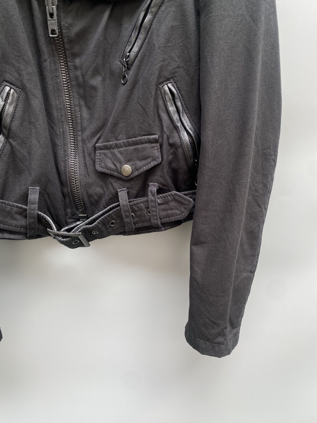 Y's Schott x Yohji Yamamoto Y’s - Perfecto Biker Jacket Size S / US 4 / IT 40 - 6 Thumbnail