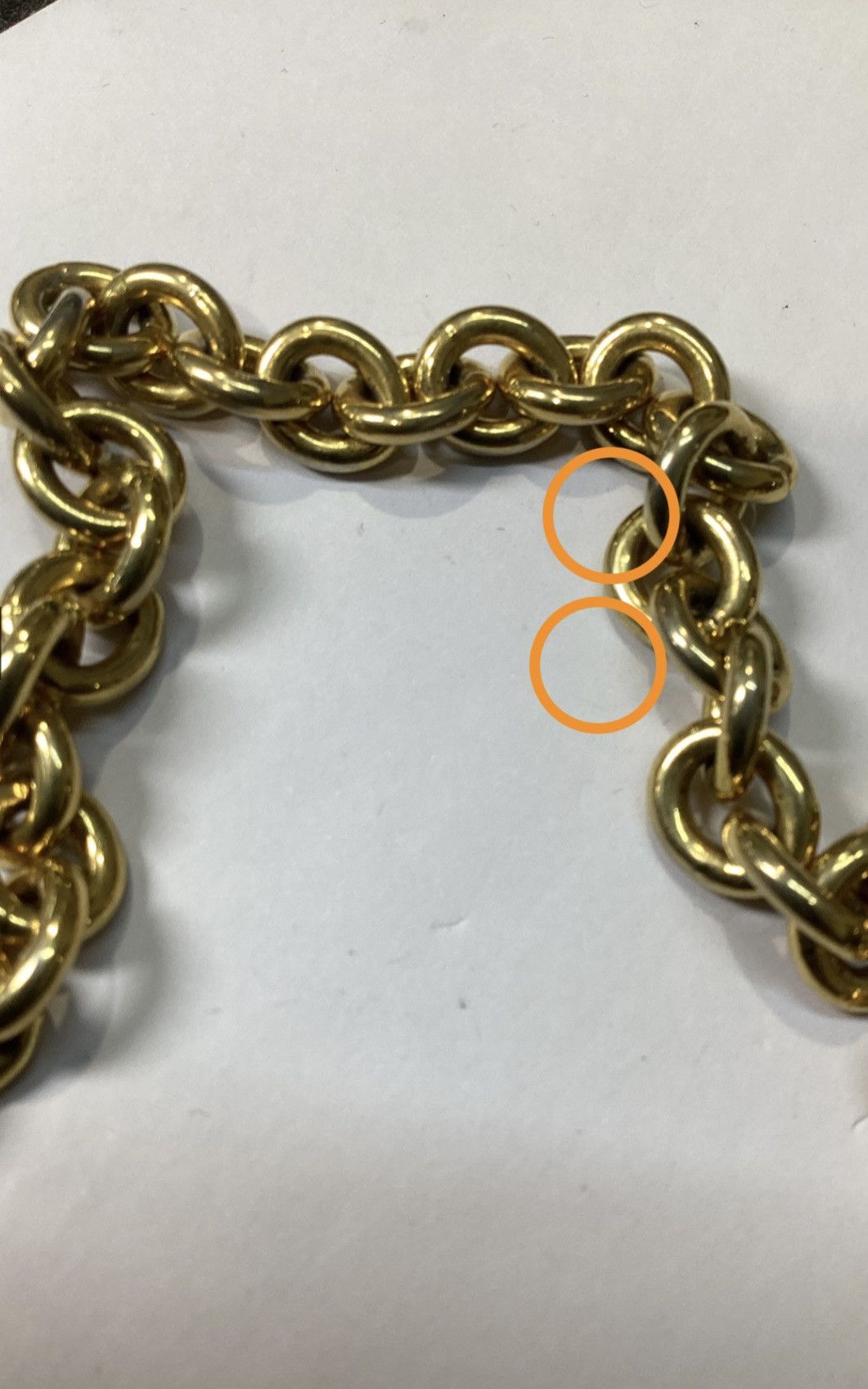 Fendi Fendi Vintage Chain Necklace – 1980s gold platted brass rare Size ONE SIZE - 8 Thumbnail