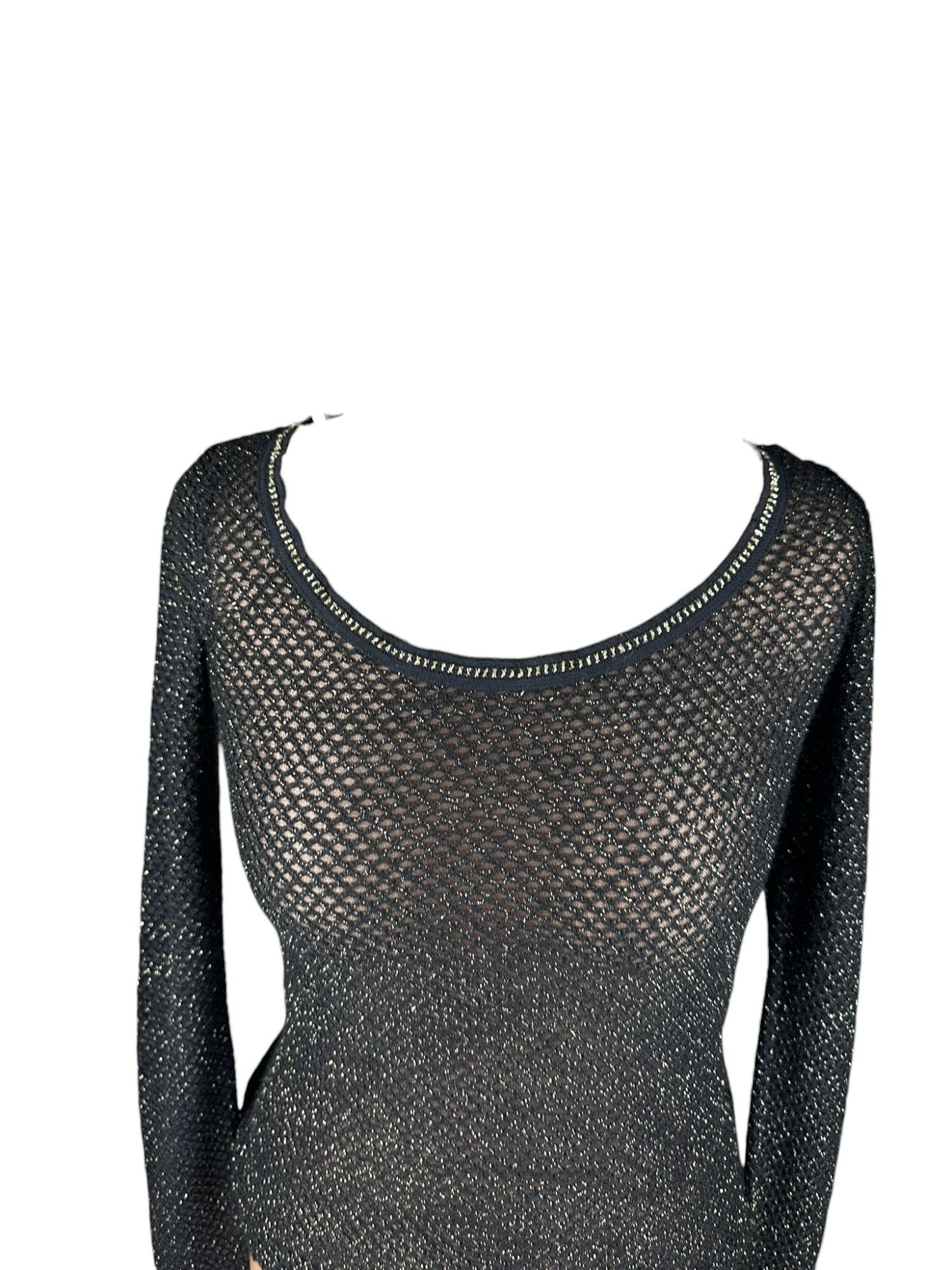 Dolce & Gabbana 2000s Mesh Dolce & Gabbana Archive Y2k Top Size M / US 6-8 / IT 42-44 - 2 Thumbnail