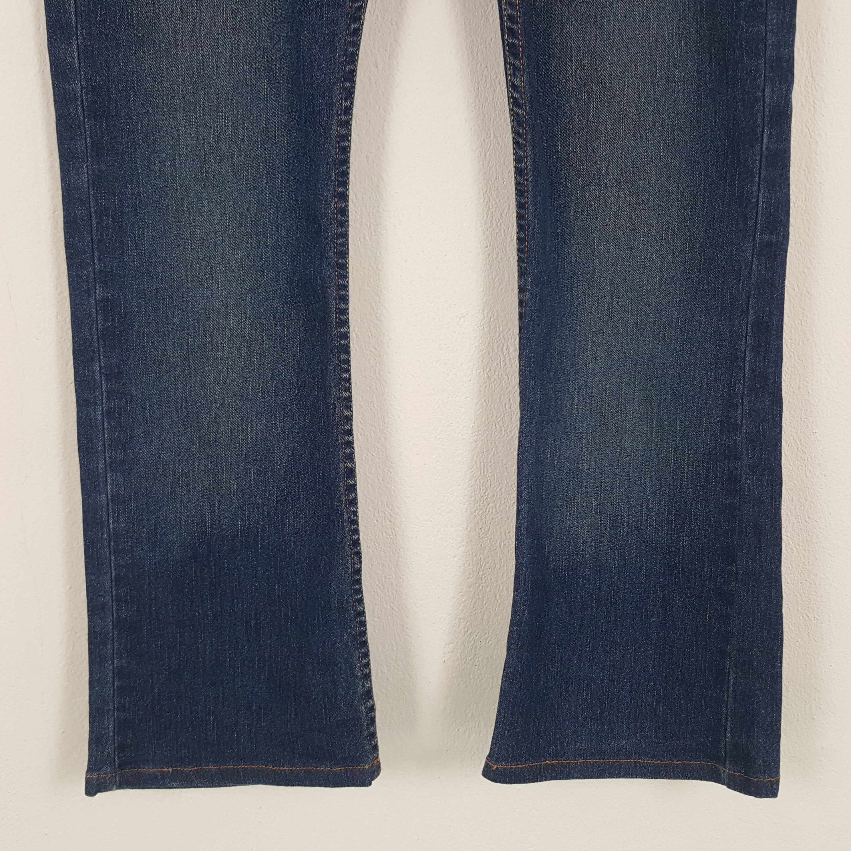 Evisu × Japanese Brand × Vintage Vintage Evisu Japanese Brand Daicock Custom Art Denim Jeans Size 31" - 6 Thumbnail