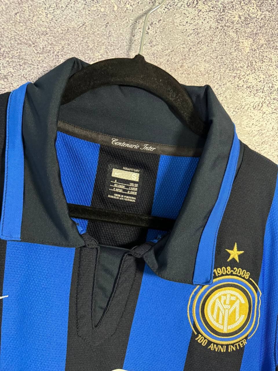 Nike × Vintage Vintage Inter Milan 2007/08 Nike Soccer Jersey Small Size US S / EU 44-46 / 1 - 12 Thumbnail