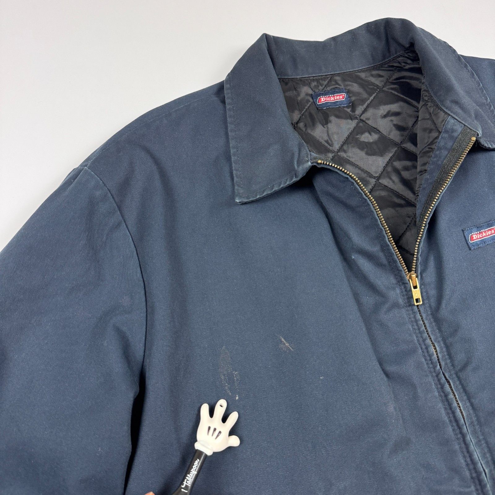 Dickies Vtg Dickies Work Jacket XL Lined Navy USA Hardware Size US XL / EU 56 / 4 - 8 Thumbnail