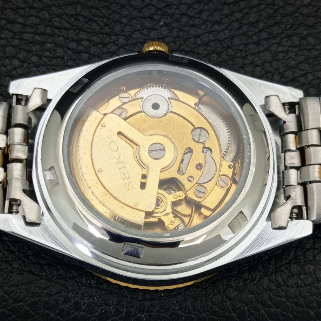 Seiko REFURBISHED VINTAGE SEIKO 5 AUTO JAPAN MENS WATCH a443185 Size 36 - 8 Thumbnail