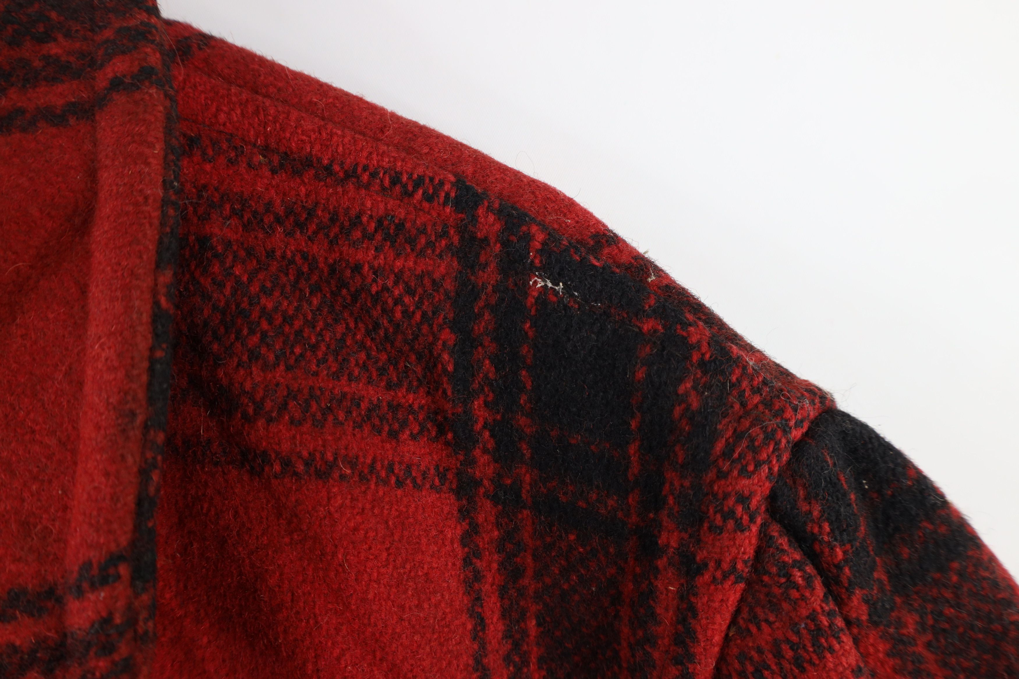 Vintage 50s 60s Streetwear Wool Mackinaw Jacket USA