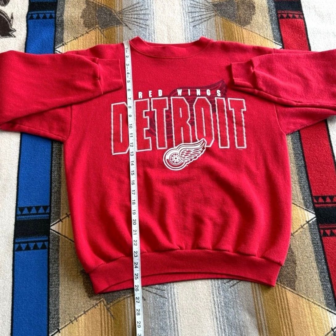 NHL VINTAGE Nike 90s Detroit Red Wings Crewneck Sweatshirt XL USA NHL Size US XL / EU 56 / 4 - 5 Thumbnail