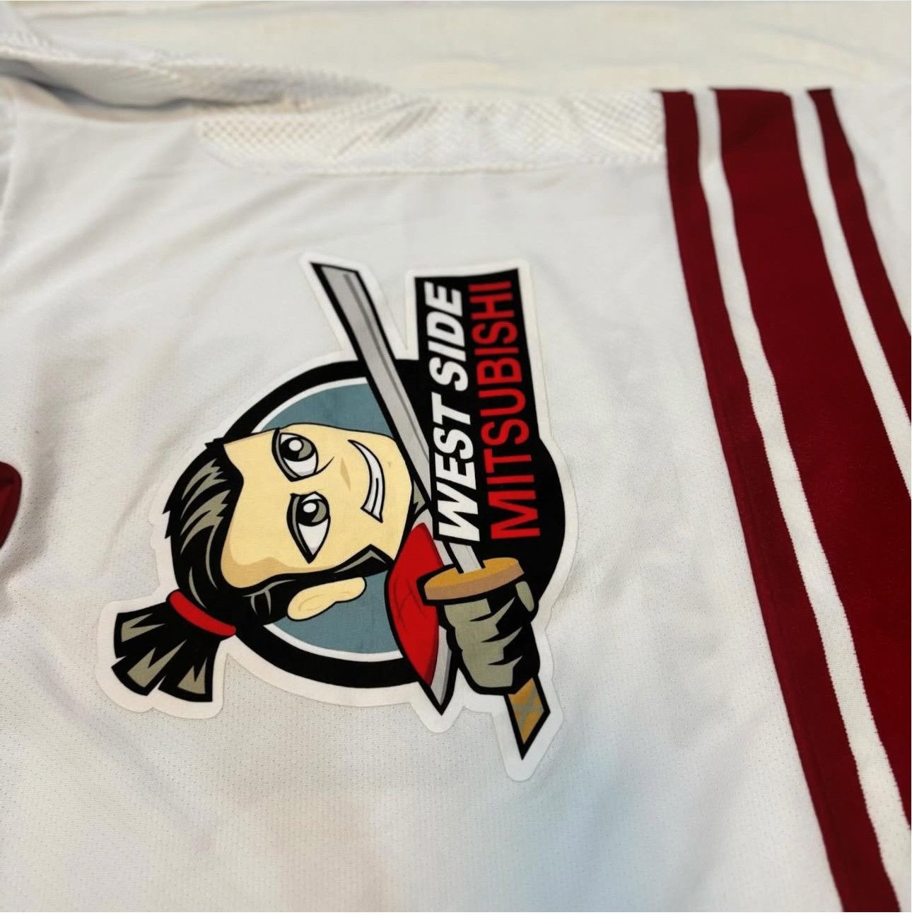 Vintage Westside mitsubishi hockey Size US XXL / EU 58 / 5 - 9 Thumbnail