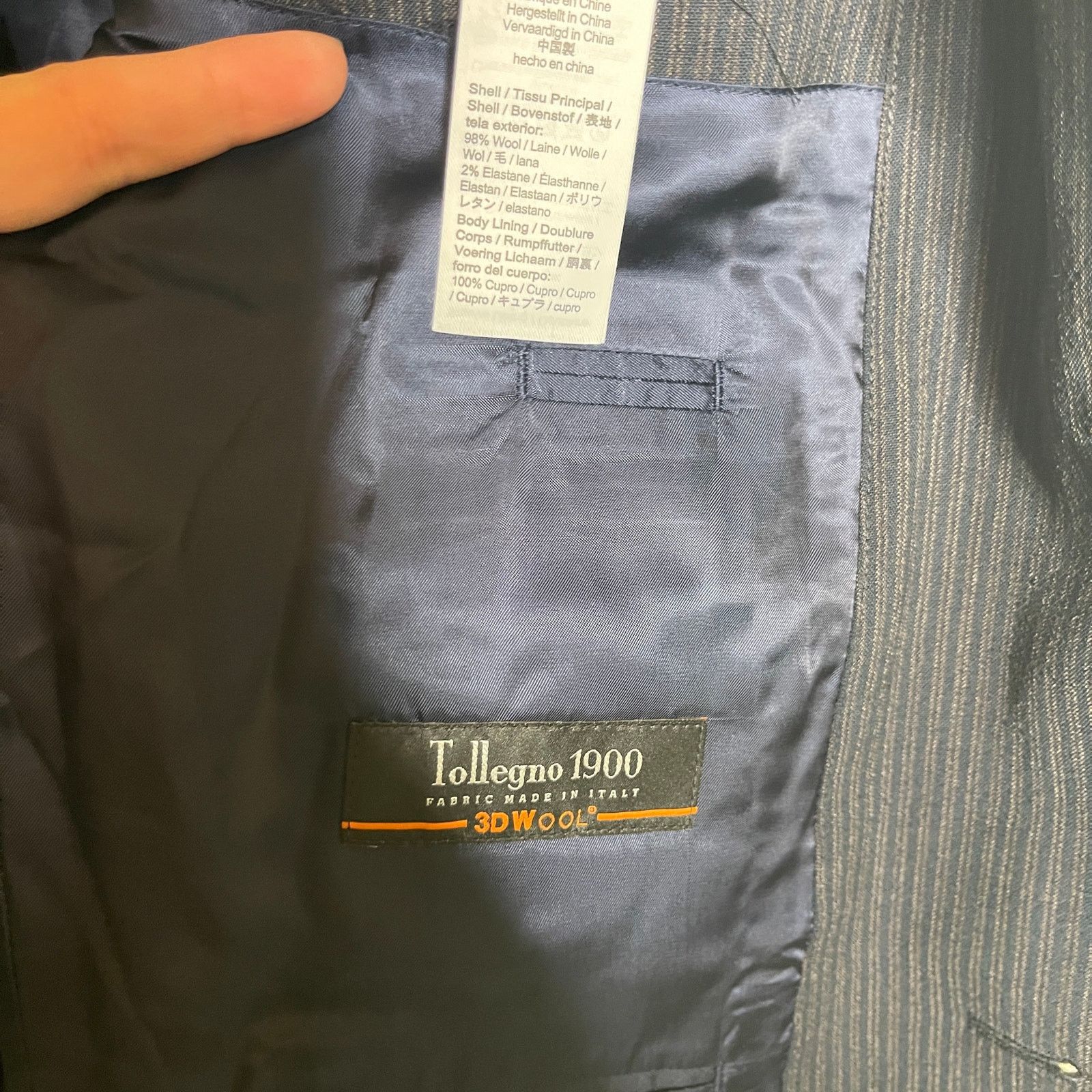 J.Crew Wallace & Barnes J. Crew suit jacket Italian stretch wool Size 44R - 6 Thumbnail