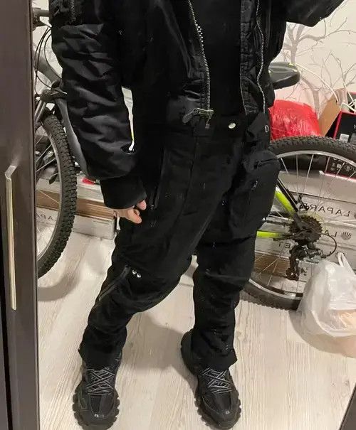 Other Heavy Industry Functional Cargo Trousers Oversize Size US 28 / EU 44 - 1 Thumbnail