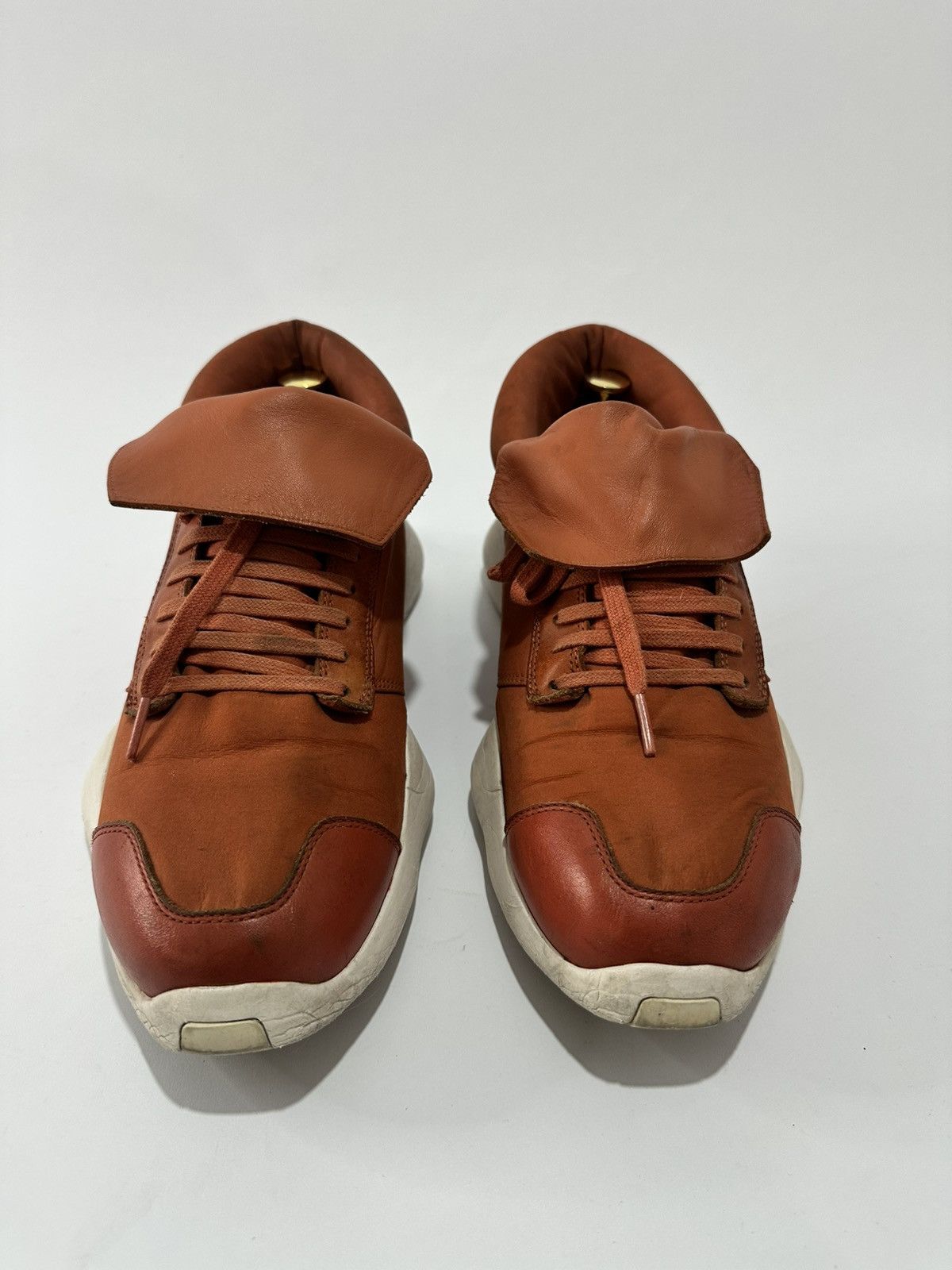 Adidas × Rick Owens ADIDAS X RICK OWENS RUNNER Fox Orange Size US 9.5 / EU 42-43 - 2 Thumbnail