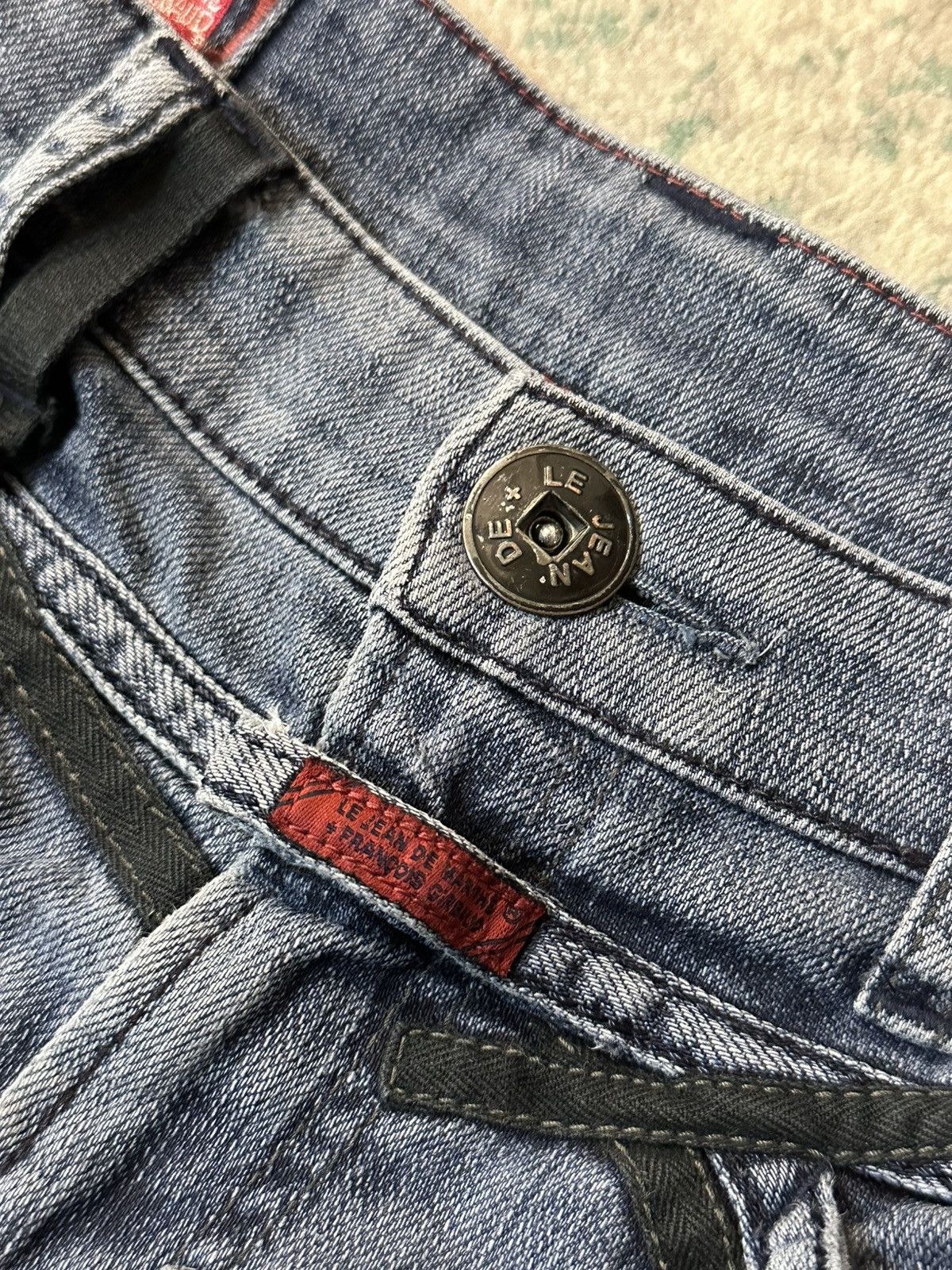 Marithe + Francois Girbaud Marithe Francois Girbaud Utility Denim Pant Size US 31 - 4 Thumbnail