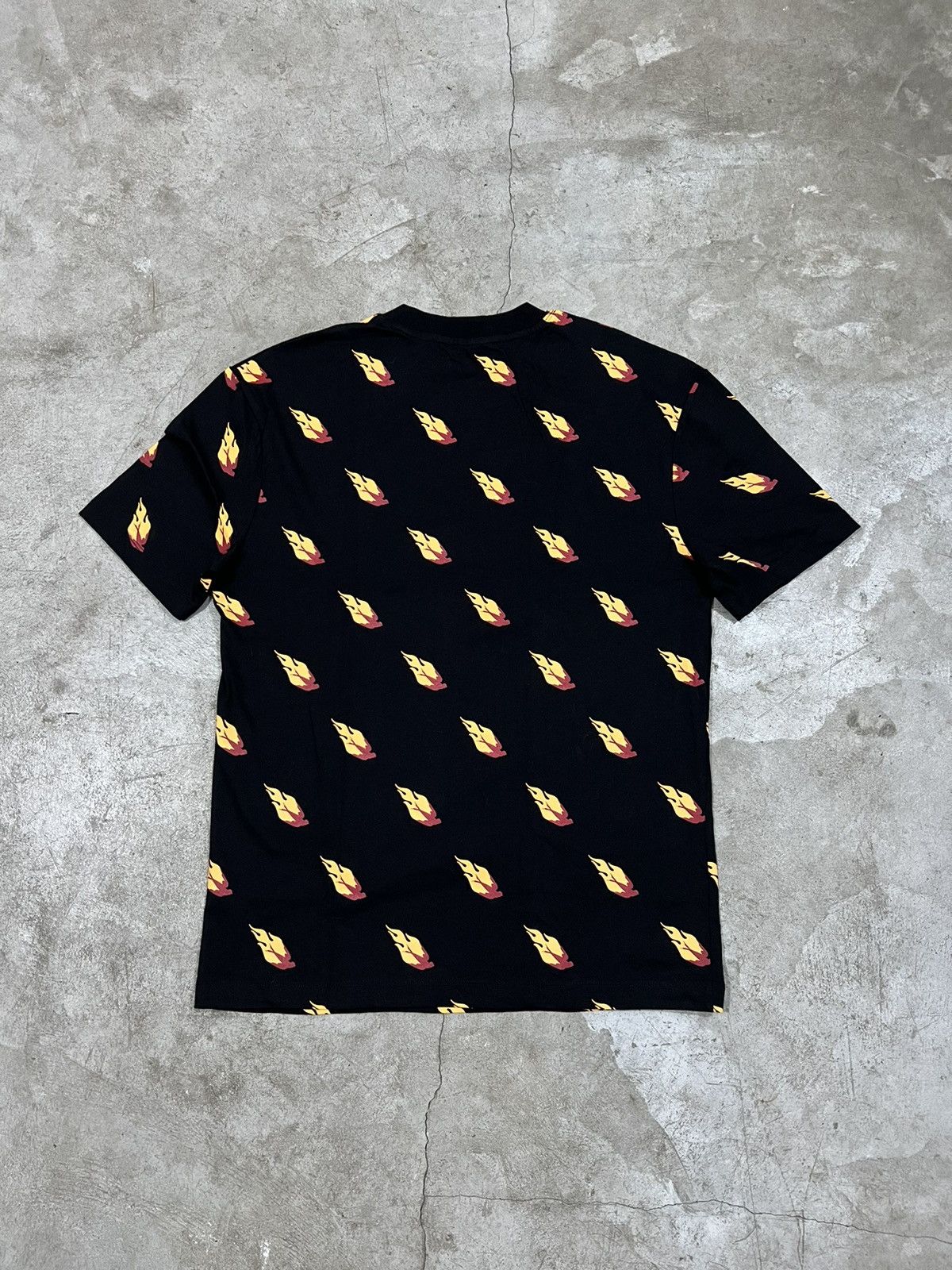 Alexander McQueen × MCQ × McQ Alexander McQueen McQ Alexander McQueen Flame Print Short Sleeve Black T-Shirt Size US XXS / EU 40 - 2 Thumbnail