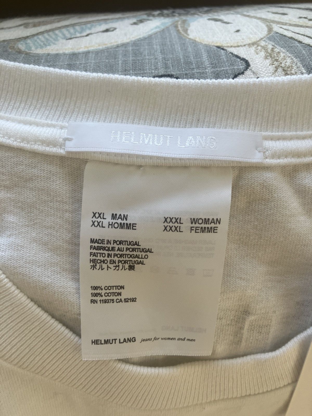 Helmut Lang Helmut Lang, Helmut Go-Go tee Size US XXL / EU 58 / 5 - 4 Thumbnail