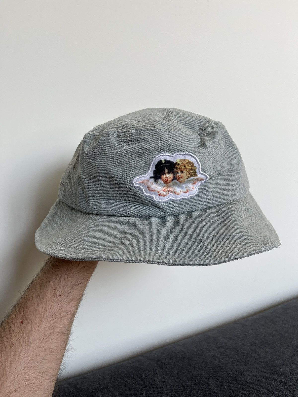 Fiorucci Fiorucci Denim Angels Bucket Hat Size ONE SIZE - 6 Thumbnail
