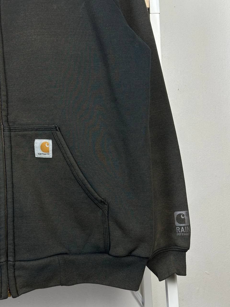 Carhartt × Vintage Sun Faded Carhartt RD Thermal Line Hoodie (Pit 24.5) Size US M / EU 48-50 / 2 - 3 Thumbnail