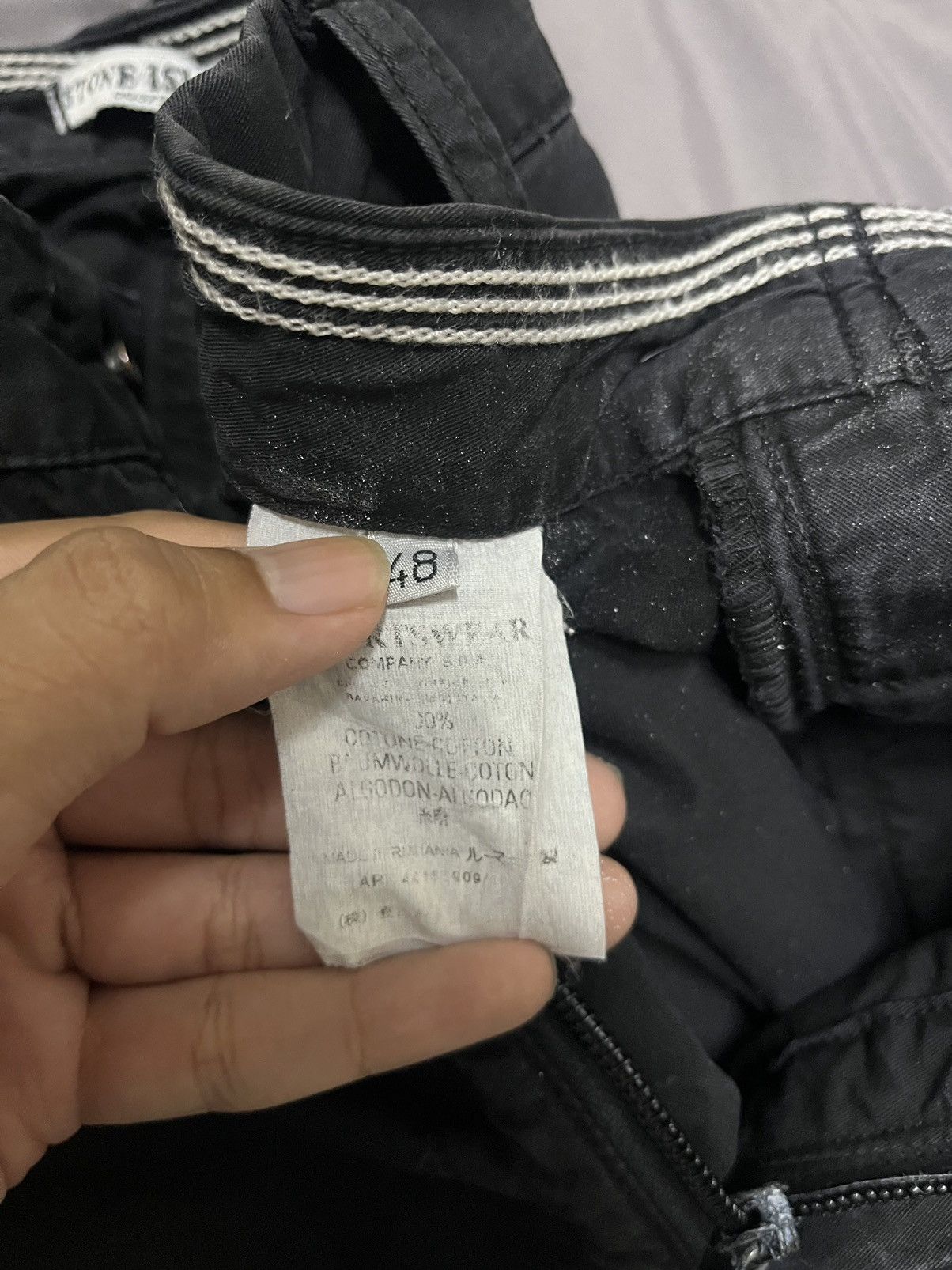 Japanese Brand × Stone Island × Vintage Stone island spring summer 2006 trousers Size US 32 / EU 48 - 5 Thumbnail
