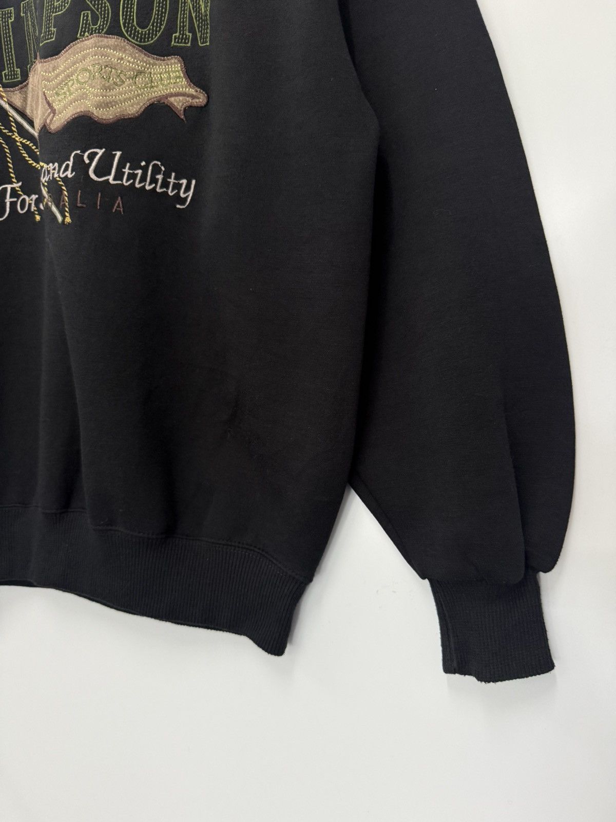 Cartoon Network 🔥 VINTAGE SIMPSON AUSTRALIA SWEATSHIRT - L Size US M / EU 48-50 / 2 - 2 Thumbnail