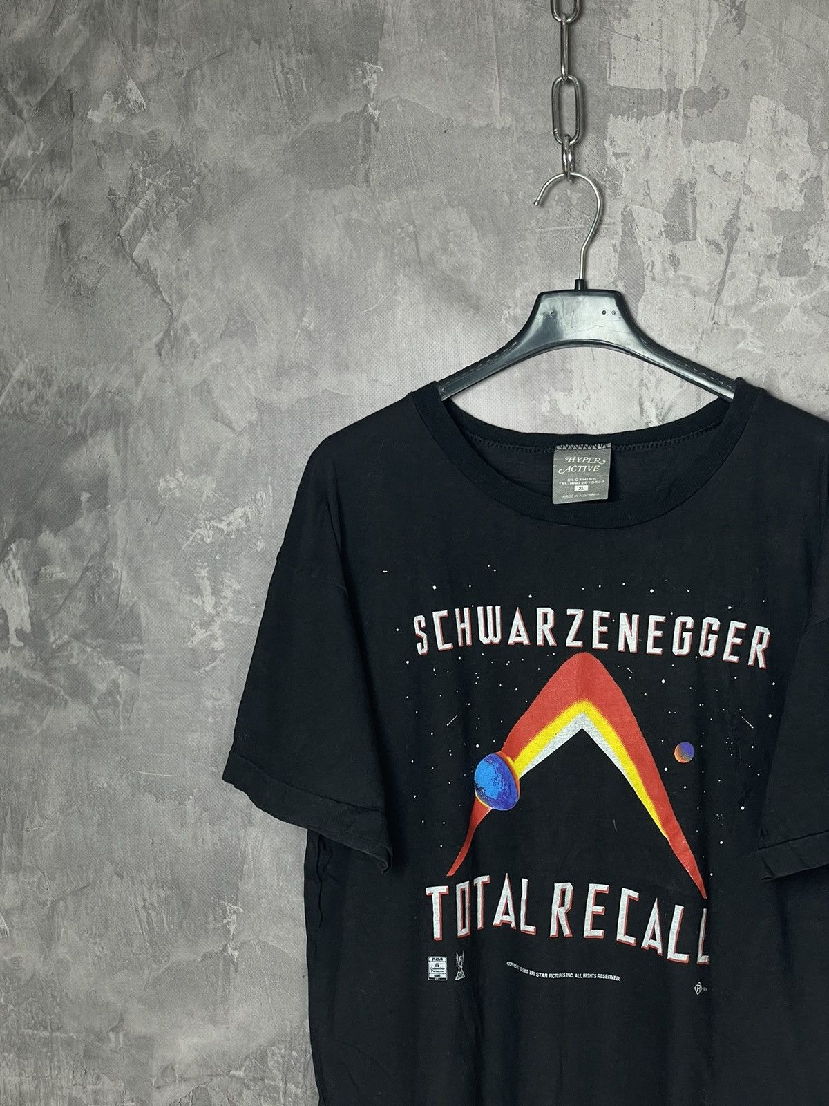 Vintage Vintage 00s Arnold Schwarzenegger Total Recall Governator Size US XL / EU 56 / 4 - 3 Thumbnail