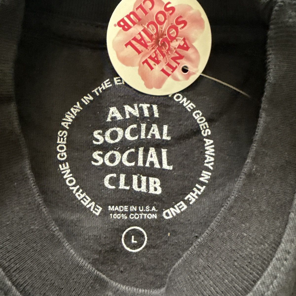 Anti Social Social Club × Fragment Design Anti Social Social Club x Fragment FRGMT Tee Black Size L Size US L / EU 52-54 / 3 - 4 Thumbnail