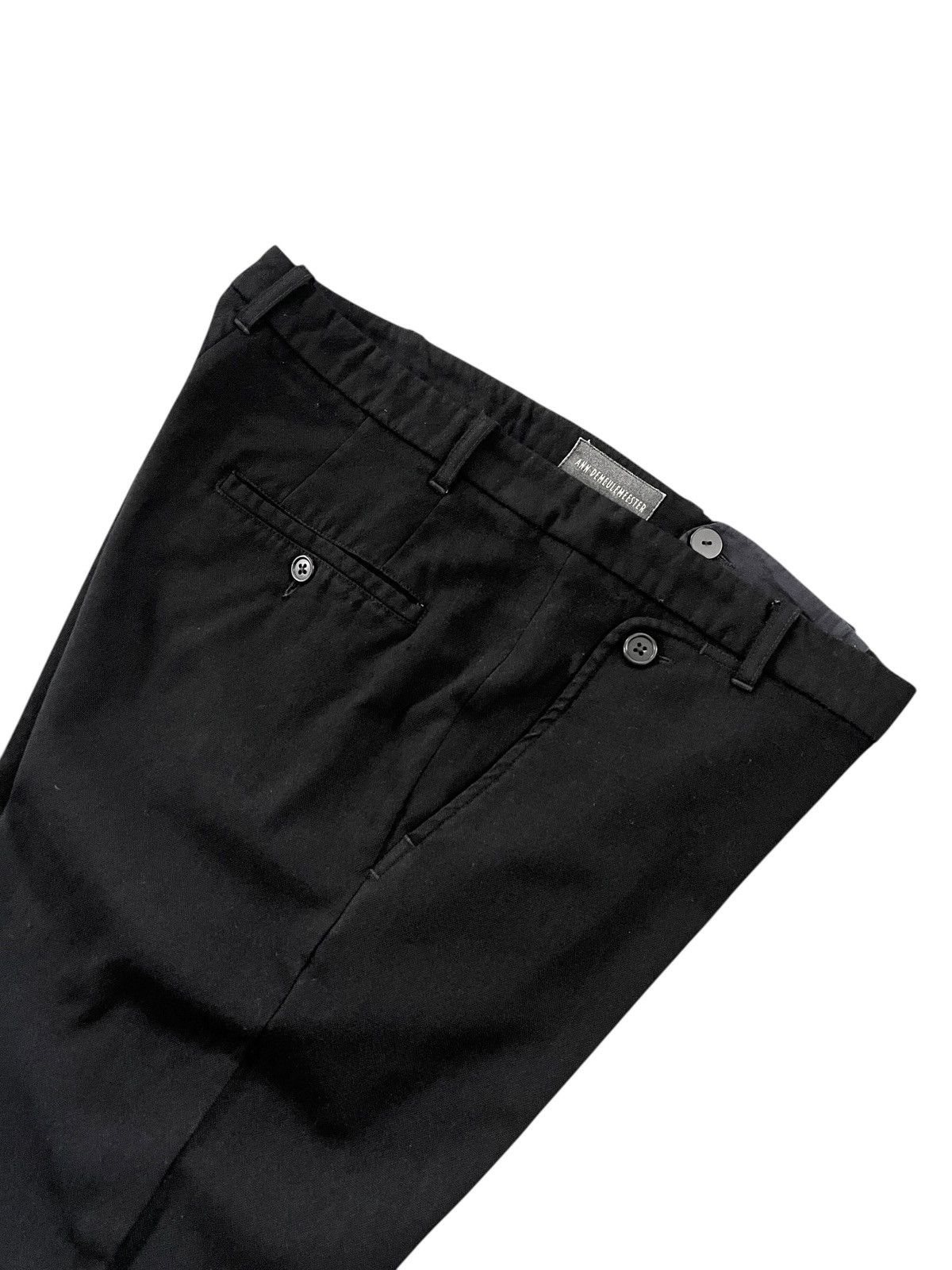 Ann Demeulemeester Ann Demeulemeester Button Slim Wool Casual Pants Size US 34 / EU 50 - 3 Thumbnail