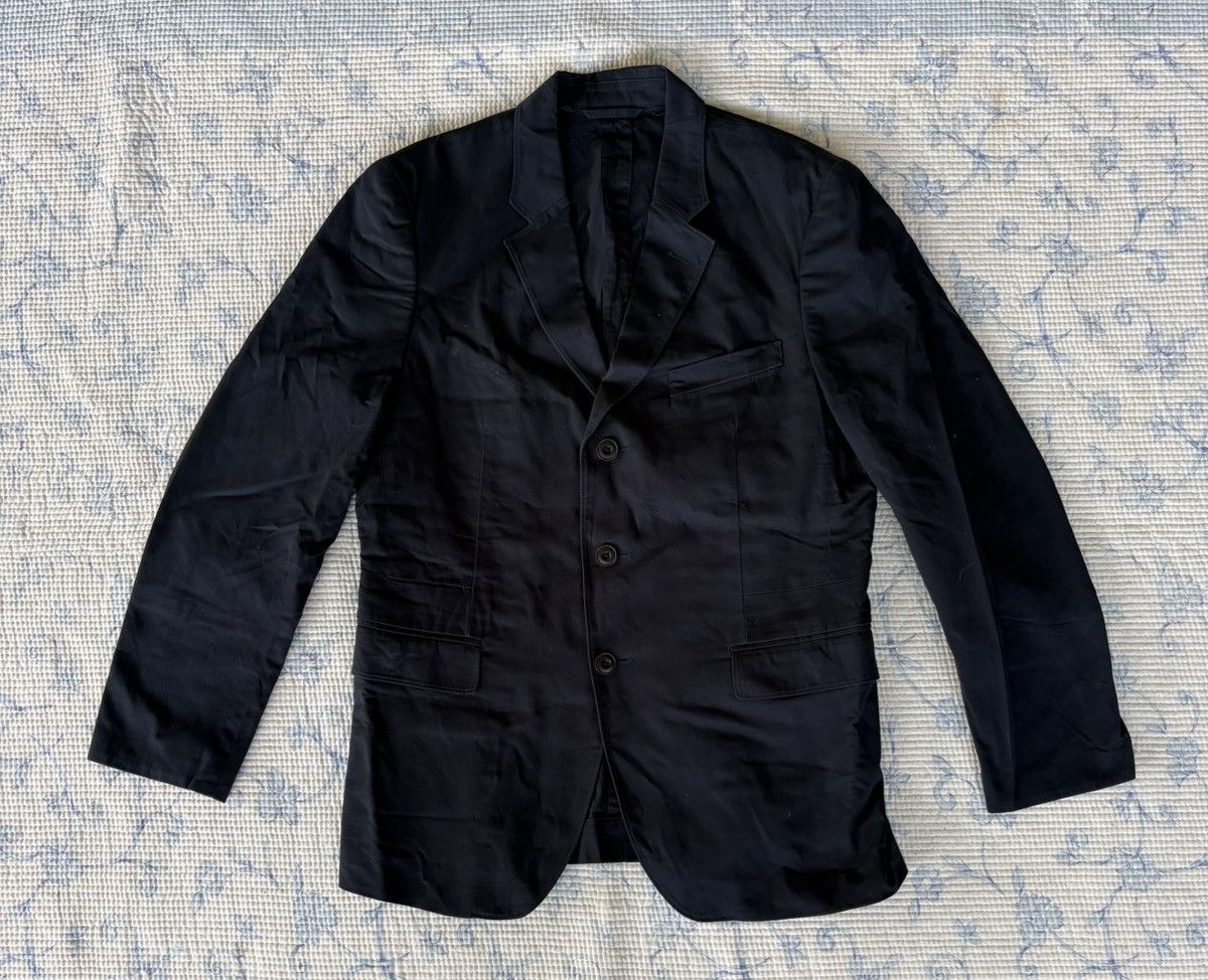 Lemaire Lemaire Blue Black Coat Size US M / EU 48-50 / 2 - 1 Thumbnail