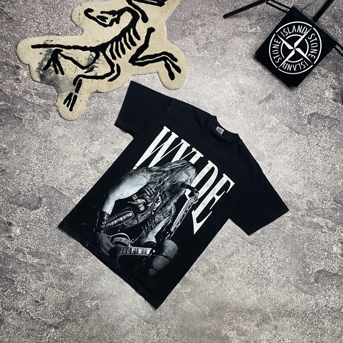 Band Tees Vintage Zakk Wylde 2010 Ozzy Osbourne Big Logo Rare band tee Size US M / EU 48-50 / 2 - 1 Thumbnail