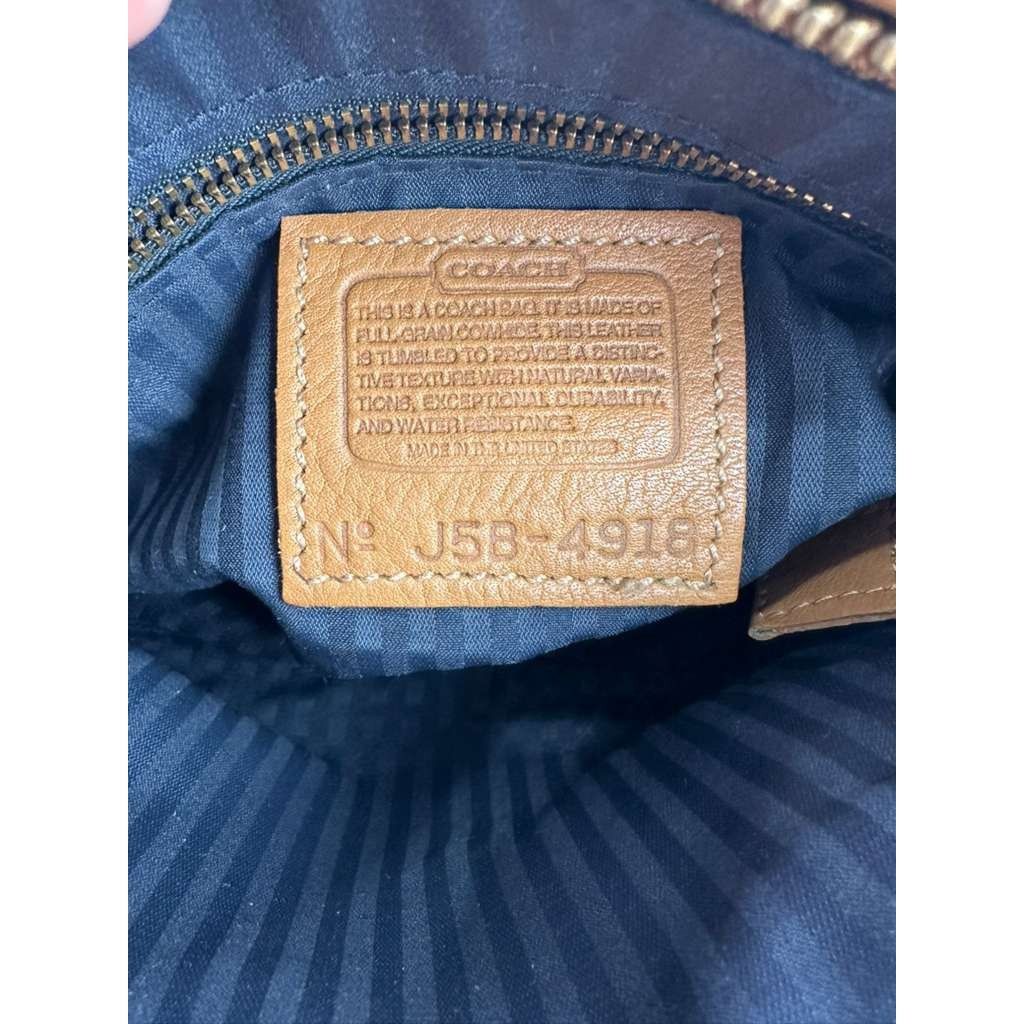 Coach Coach Leather Shoulder Bag Size ONE SIZE - 8 Thumbnail