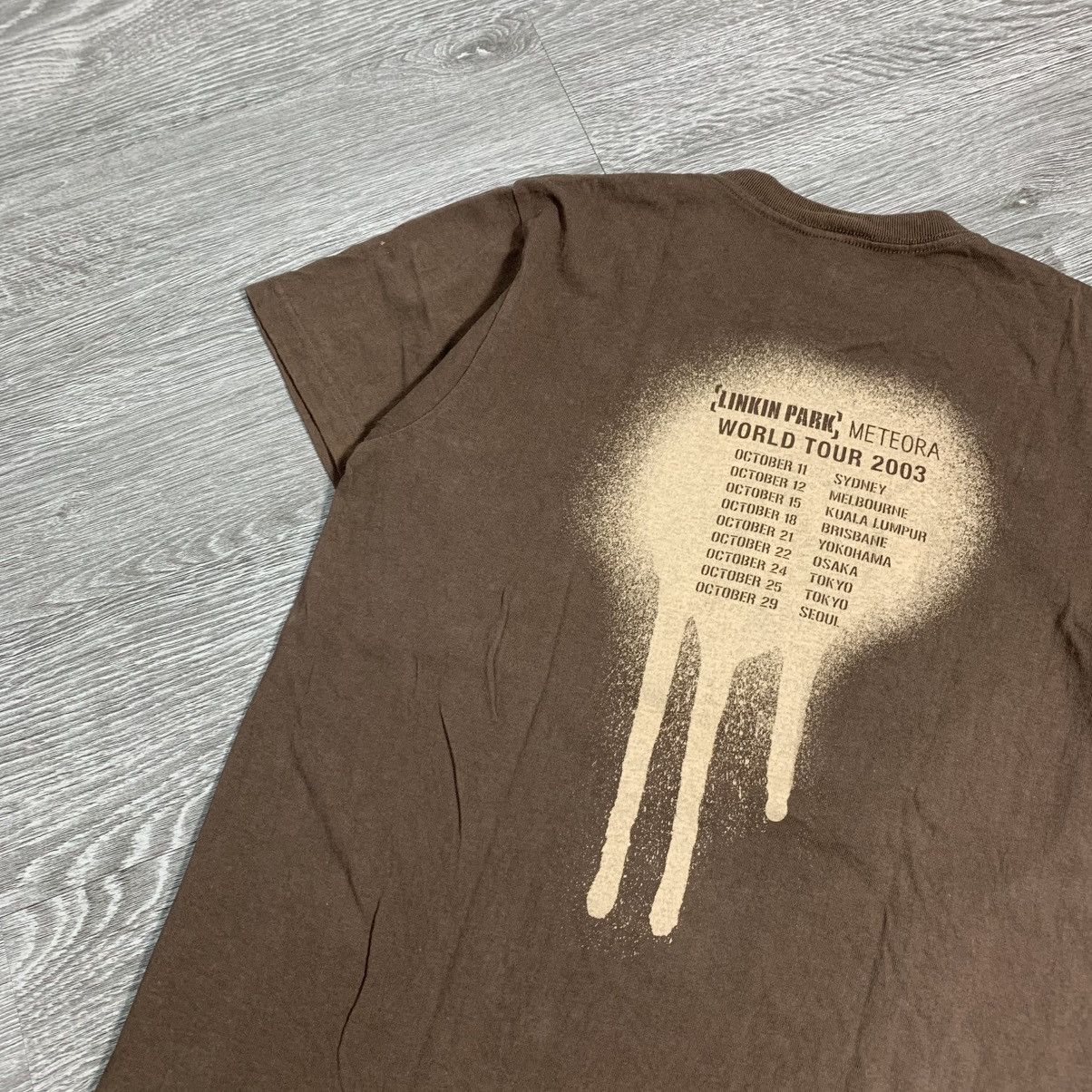 Band Tees 2003 Linkin Park World Tour "METEORA" Vintage Tee Size US S / EU 44-46 / 1 - 9 Thumbnail
