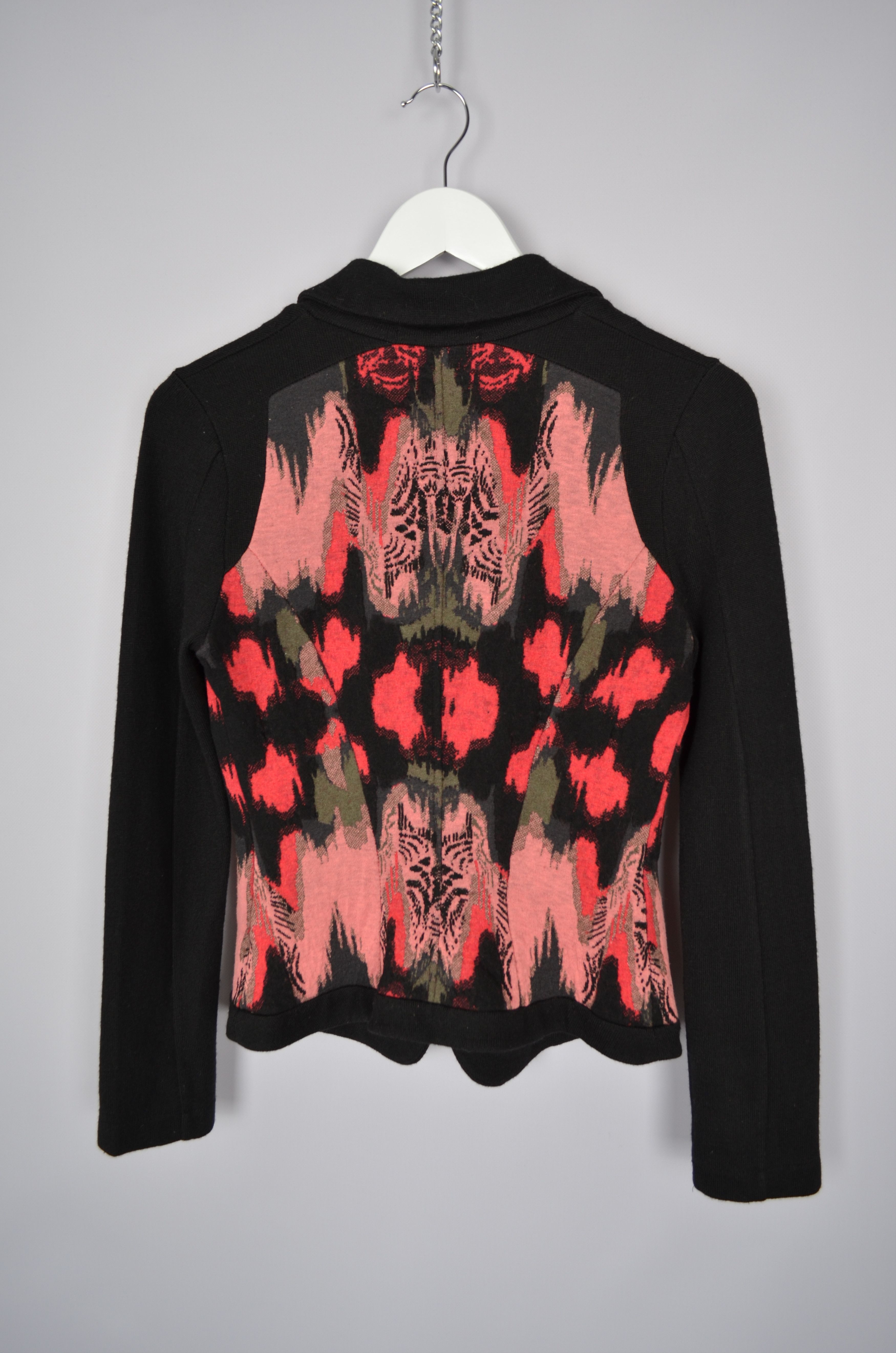 Aldo × Designer Aldomartins Multicolored Patterned Cardigan Sweater US4/UK8 Size S / US 4 / IT 40 - 5 Thumbnail