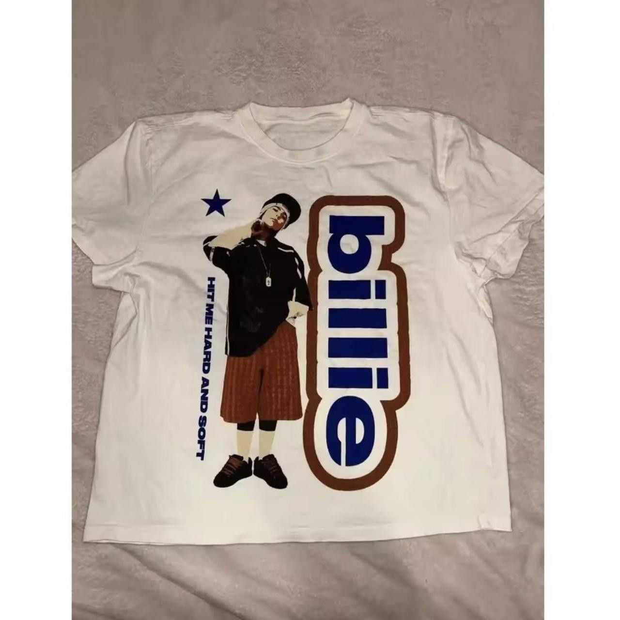 Billie Eilish Billie eilish tour t-shirt🎤 Size ONE SIZE - 1 Thumbnail