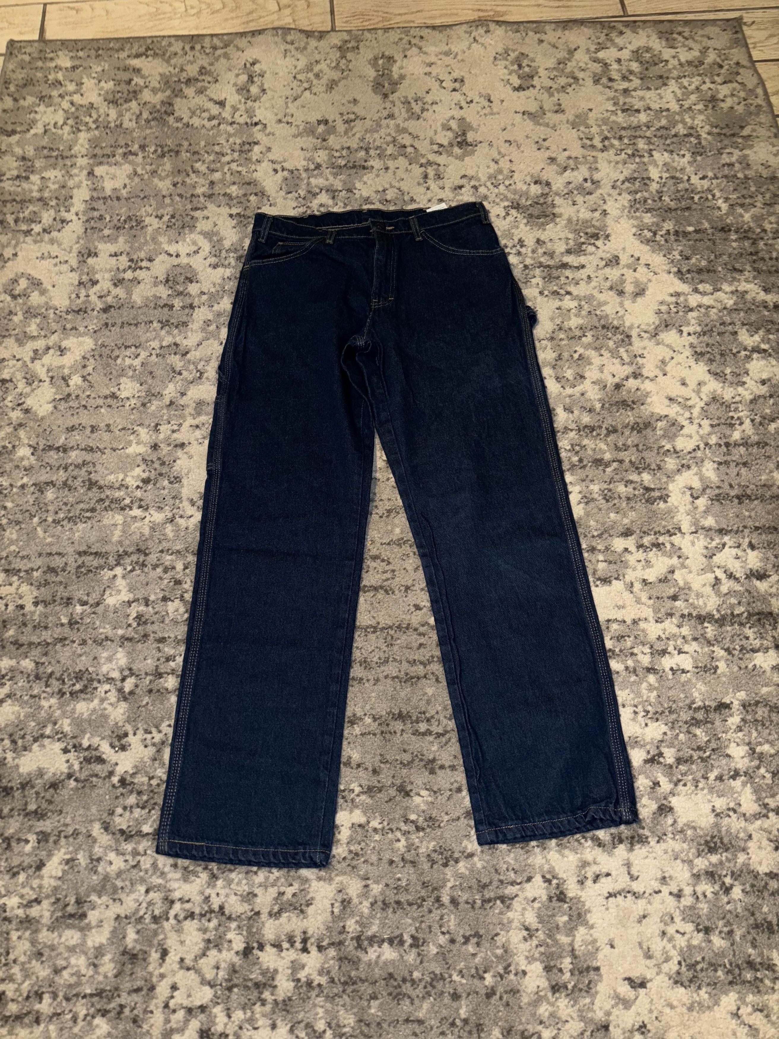 Dickies Vintage 90s Dickies Carpenter Workwear Jeans Size US 32 / EU 48 - 2 Thumbnail