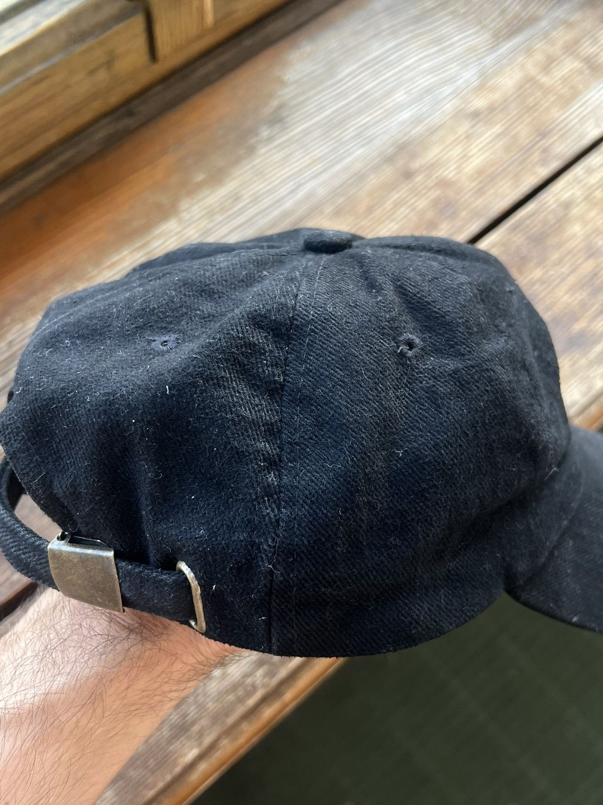 Vintage Vintage 90s Hat Kuchen Teufel Hunden Graphic Cap Black Size ONE SIZE - 14 Thumbnail