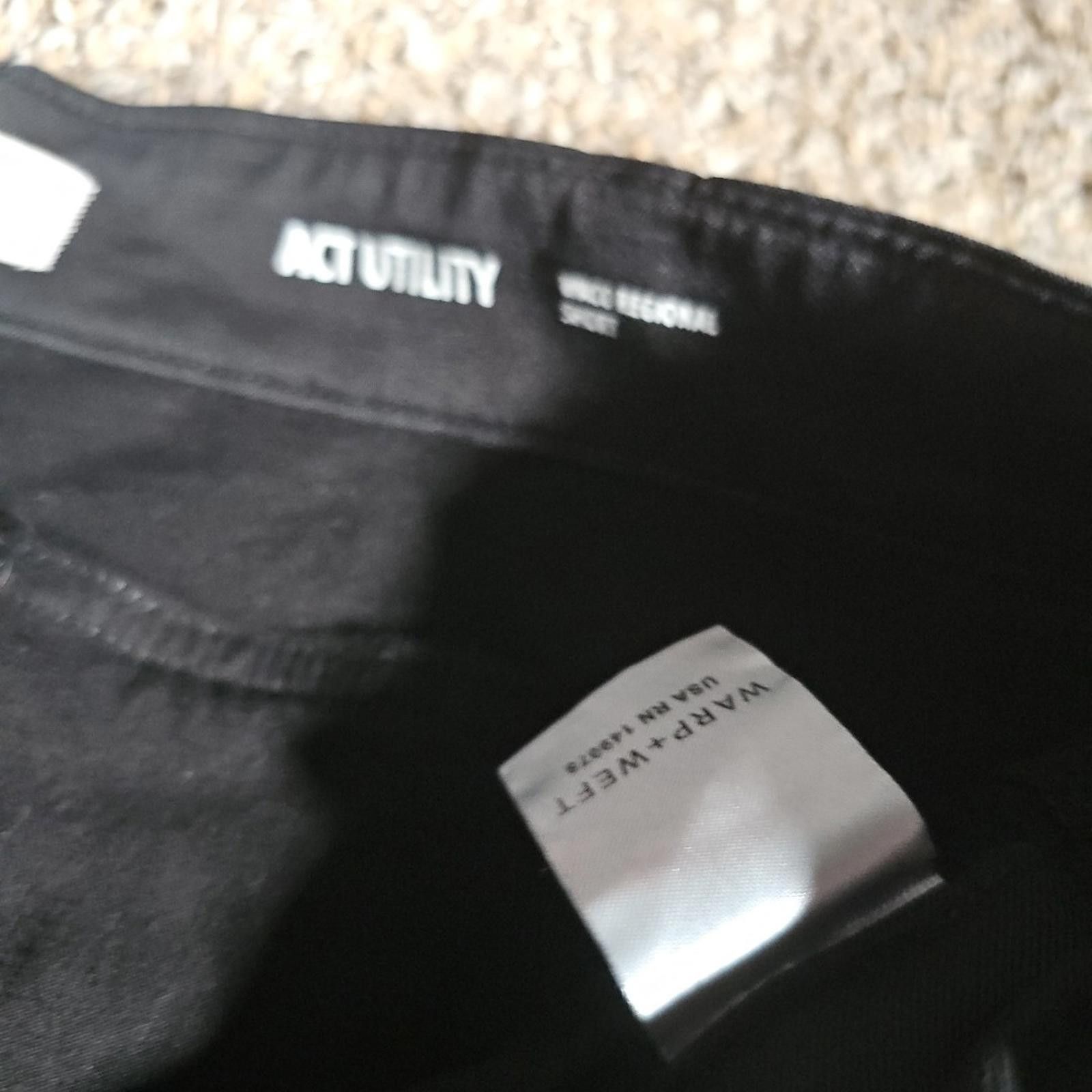 Warpweft Company Warp + Weft 33 Black Act Utility Waco Regional Shorts Size US 33 - 3 Thumbnail