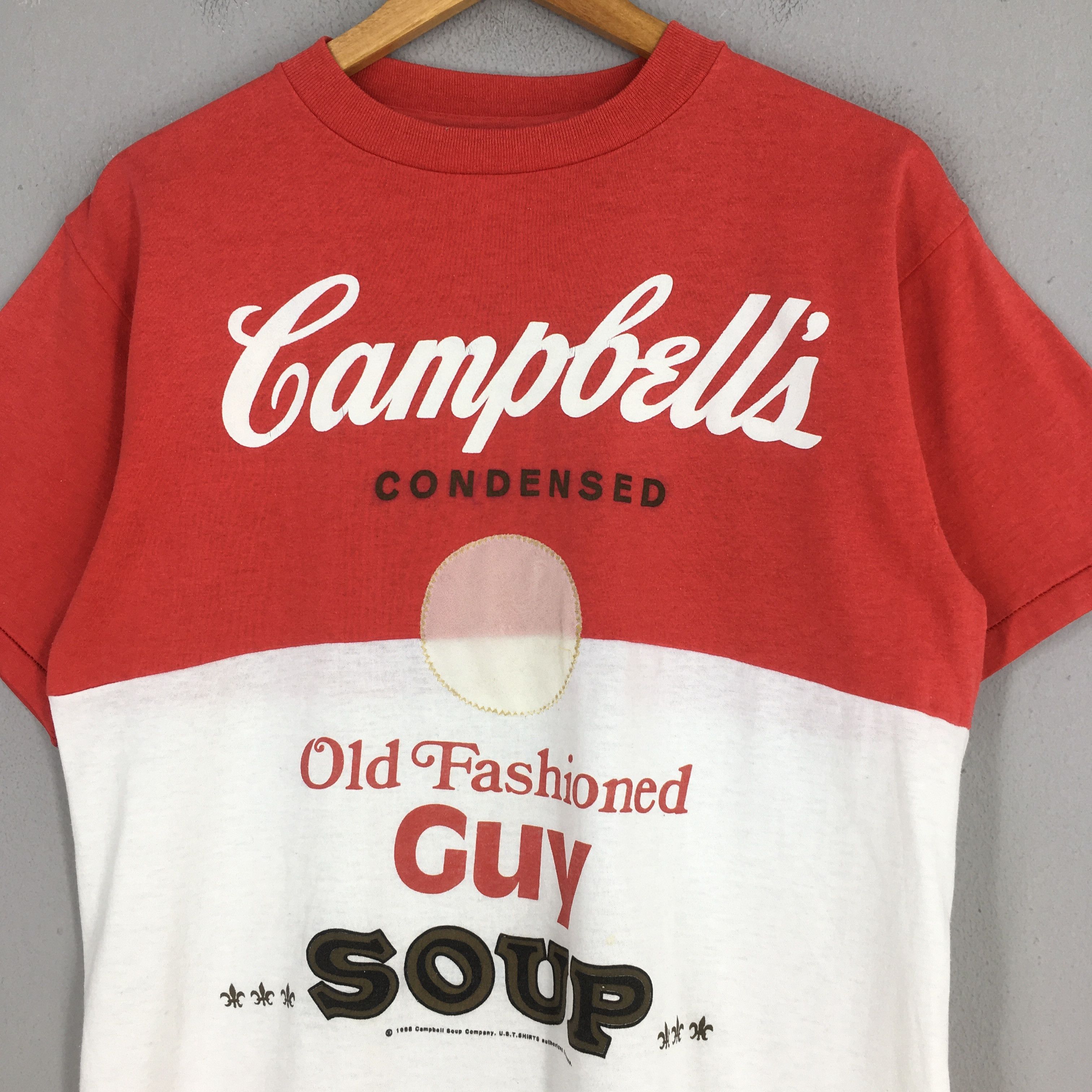 Andy Warhol Vintage 80s Andy Warhol Campbell Soup Pop Art Tshirt M Size US M / EU 48-50 / 2 - 2 Thumbnail
