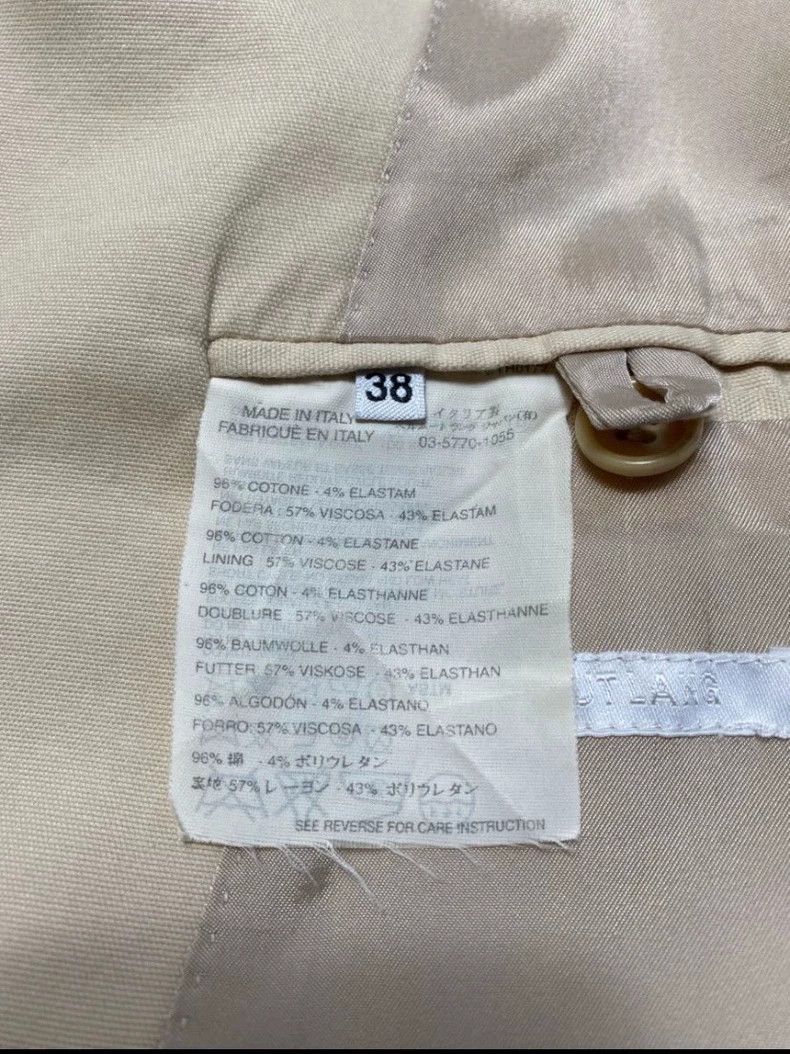 Helmut Lang HELMUT LANG Light beige suit Size XS / US 0-2 / IT 36-38 - 6 Thumbnail