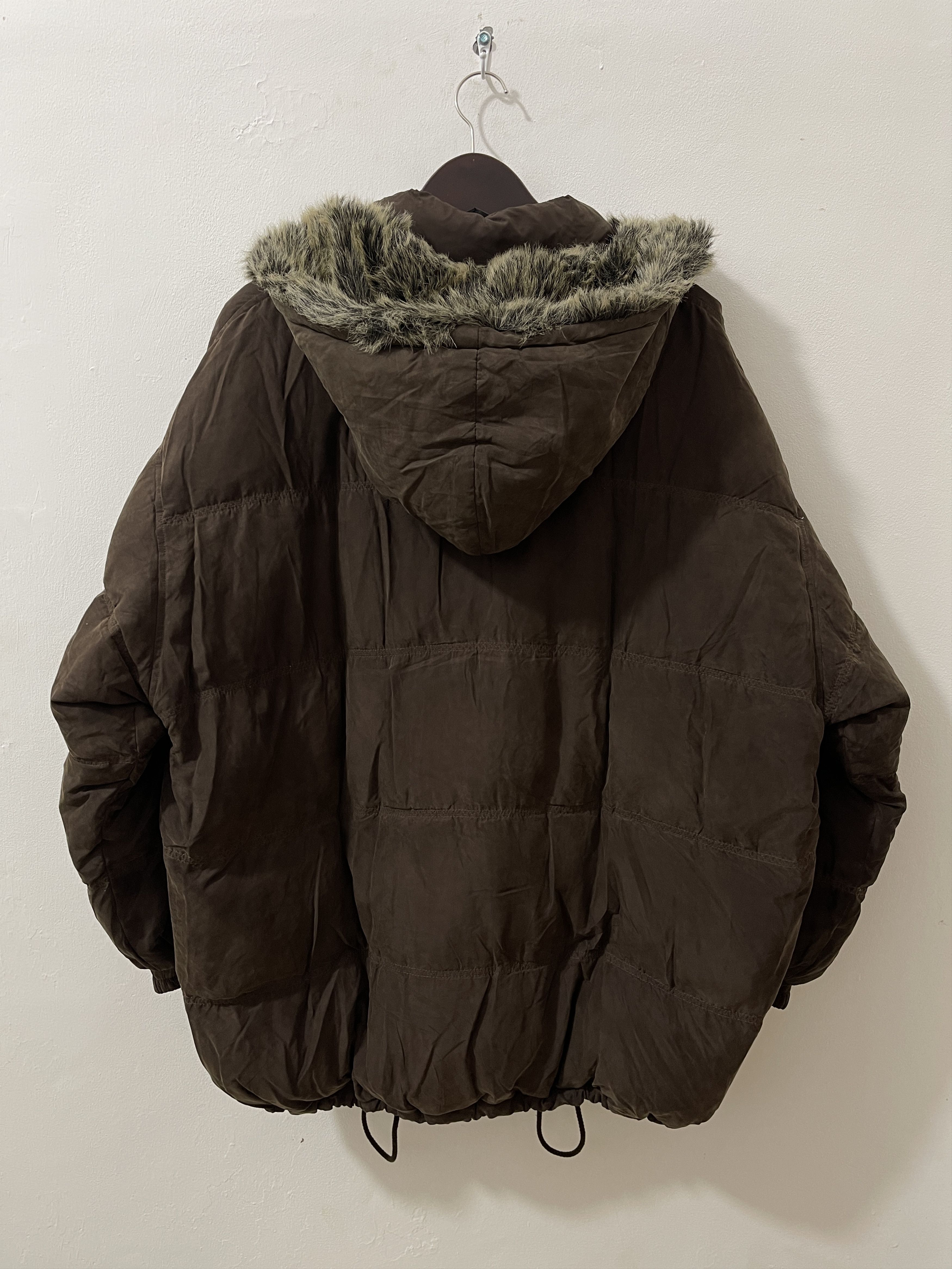 Japanese Brand Vintage Dolce Elegante Puffer Fur Down Jacket Size US XXL / EU 58 / 5 - 6 Thumbnail