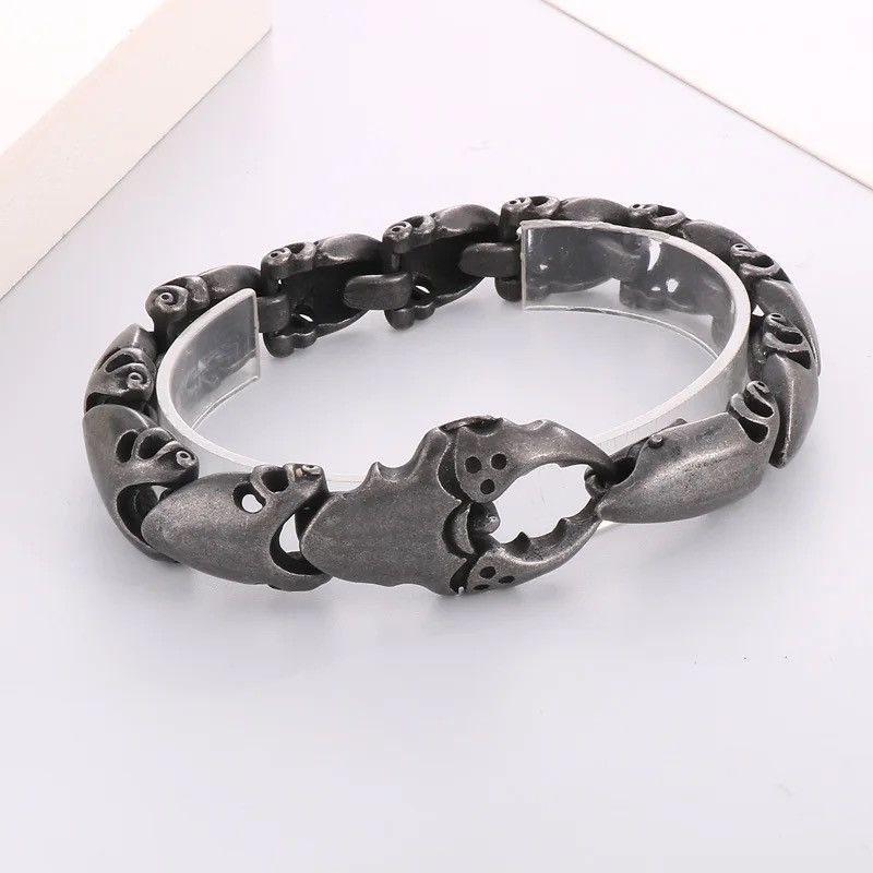 Bazo1199 Serane レアコラボブレスレット Streetwear Bazo 1199 For Serane Black Bracelet | Grailed