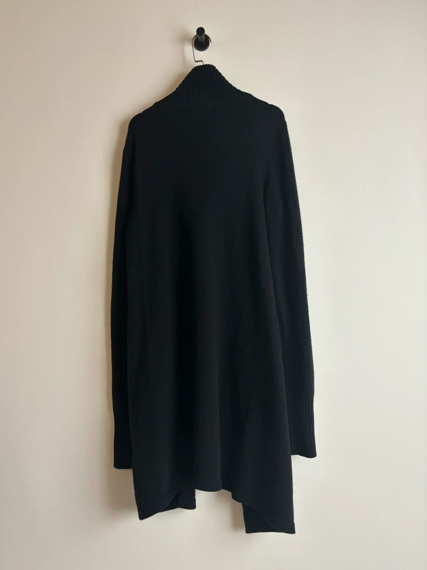 Ann Demeulemeester Ann Demeulemeester Paperclip Wool Coat Black 34 Oversized Size XXS / US 00 / IT 34 - 5 Thumbnail
