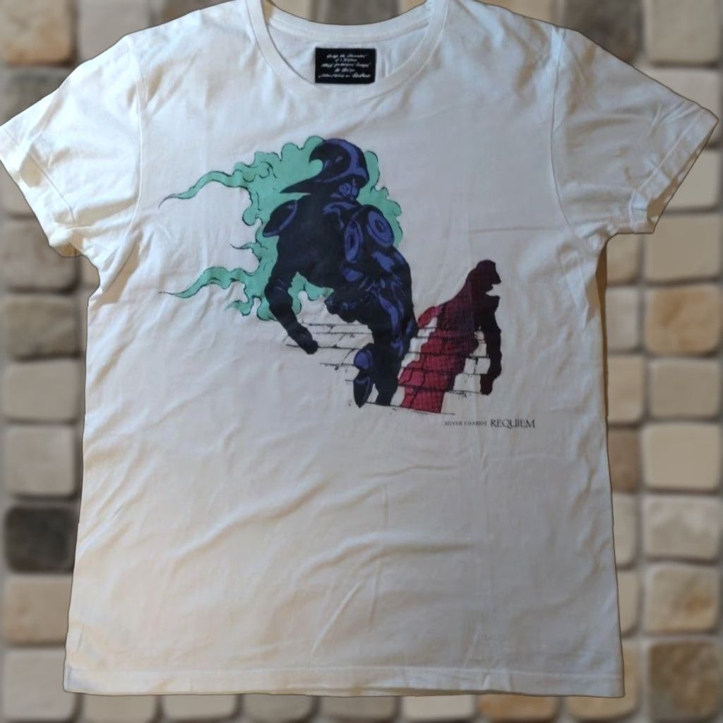 Vintage Ultra-violence JoJo's Bizarre Adventure T-shirt White Chariots Requiem M Mens Shirt Size US M / EU 48-50 / 2 - 1 Thumbnail