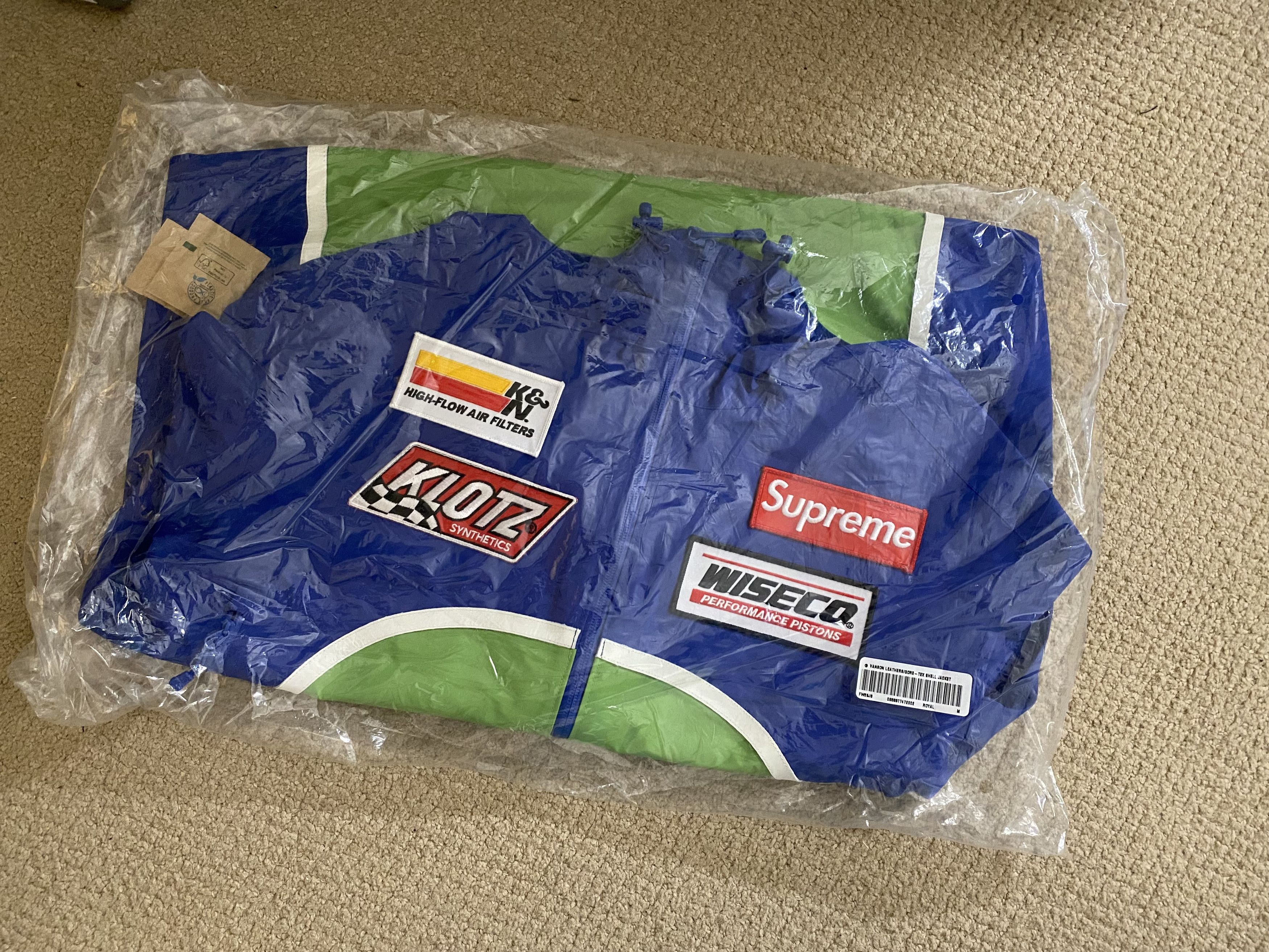 Supreme [In Hand] Supreme x Vanson Leathers GORE-TEX Shell Jacket Size US M / EU 48-50 / 2 - 7 Thumbnail