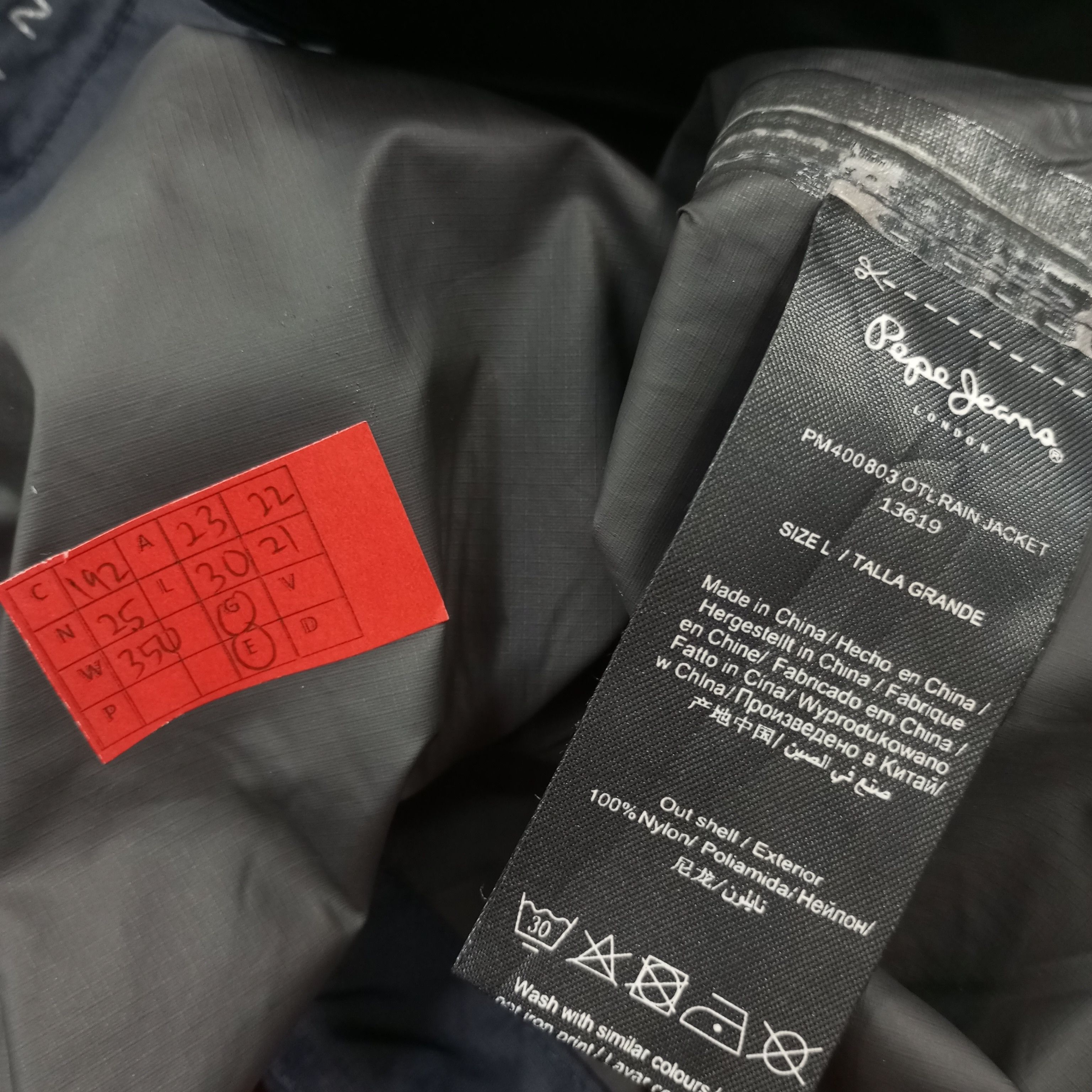 Red Bull × Vintage Red Bull Racing Logo Design Pepe Jeans Windbreaker Jacket Size US L / EU 52-54 / 3 - 8 Thumbnail