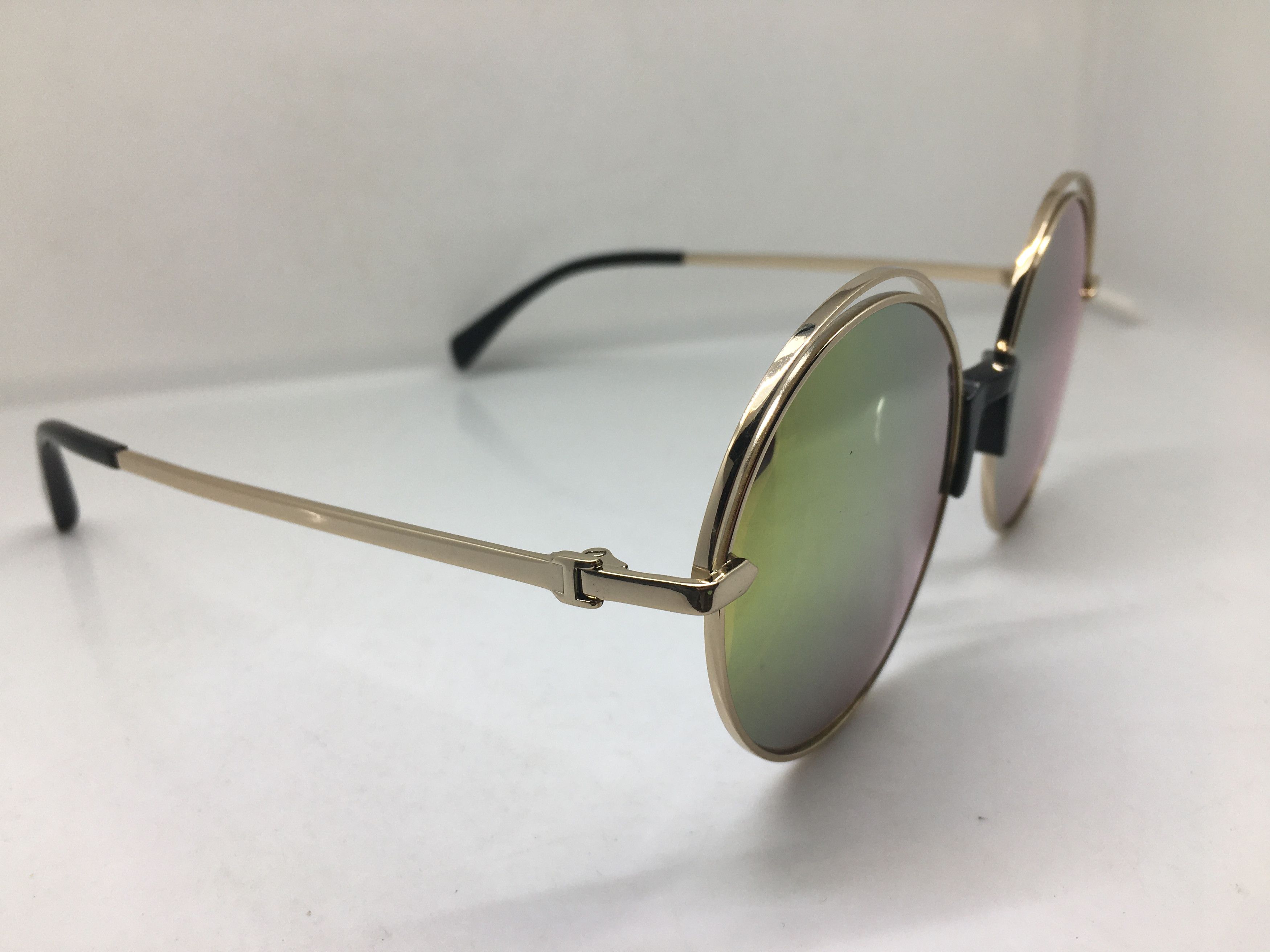 Other Gold Round Sunglasses Frame BUDDY HOLLY Size ONE SIZE - 2 Thumbnail