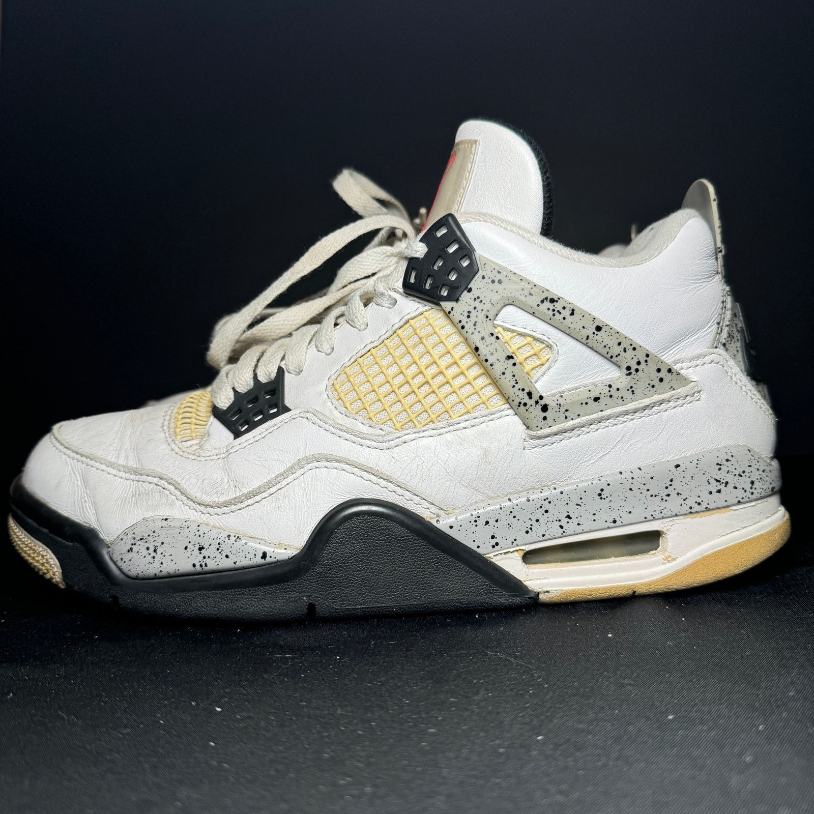Jordan Brand × Nike Size 8.5 - Nike Air Jordan 4 Retro OG White Cement 2016 Size US 8.5 / EU 41-42 - 9 Thumbnail