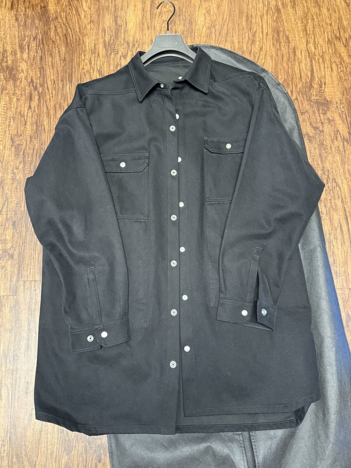 Rick Owens Rick Owens | black Oversized Jacket Size US XXL / EU 58 / 5 - 2 Thumbnail