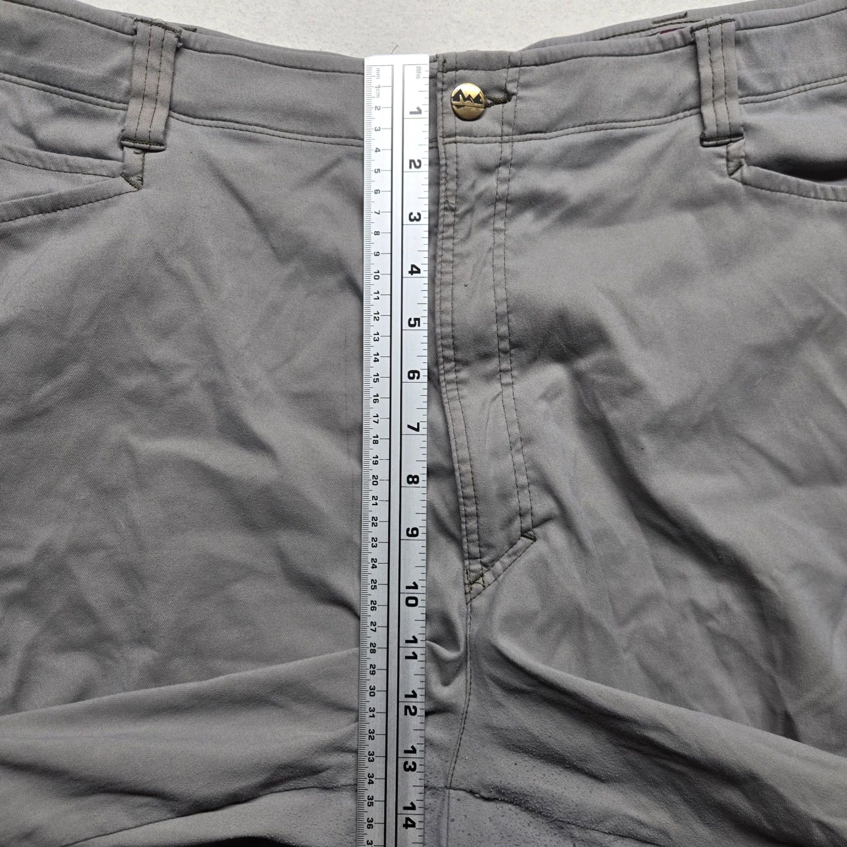 Wrangler Wrangler Gray Cargo Shorts Men's 42 Regular Comfort Waist Nylon Blend Outdoor Size US 42 / EU 58 - 6 Thumbnail