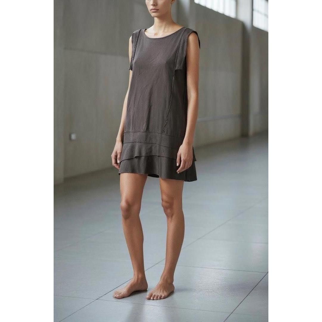 Cop Copine The Cop Copine Neutral Micro Dress Size ONE SIZE - 2 Thumbnail