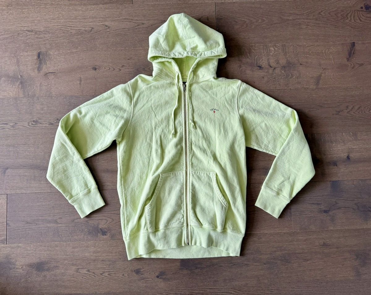Noah Noah NYC Celadon Honeydew Zip Up Hoodie Size US M / EU 48-50 / 2 - 2 Thumbnail