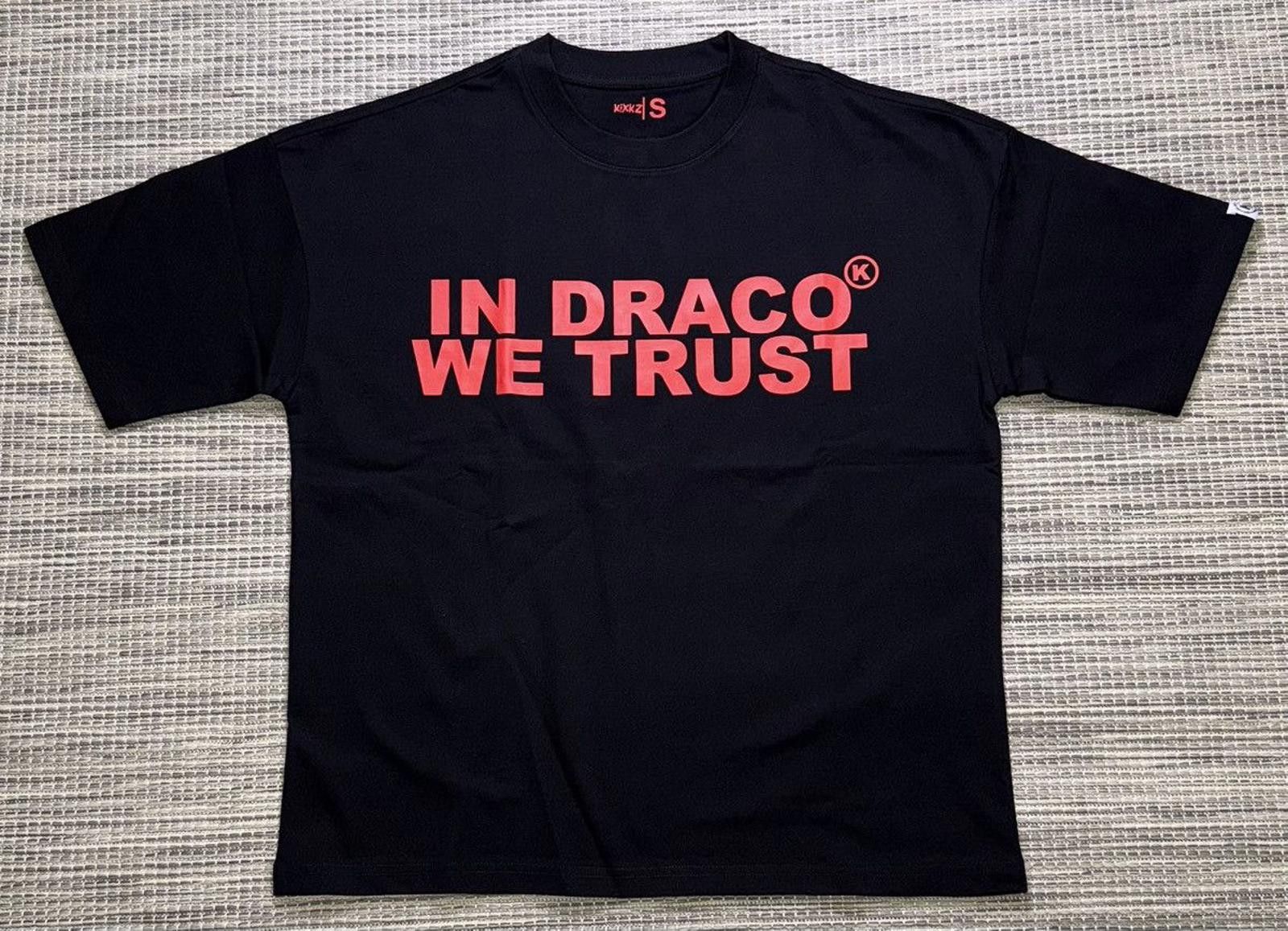 Other Kixkz Black/Red In Draco We Trust Tee Size US M / EU 48-50 / 2 - 1 Thumbnail
